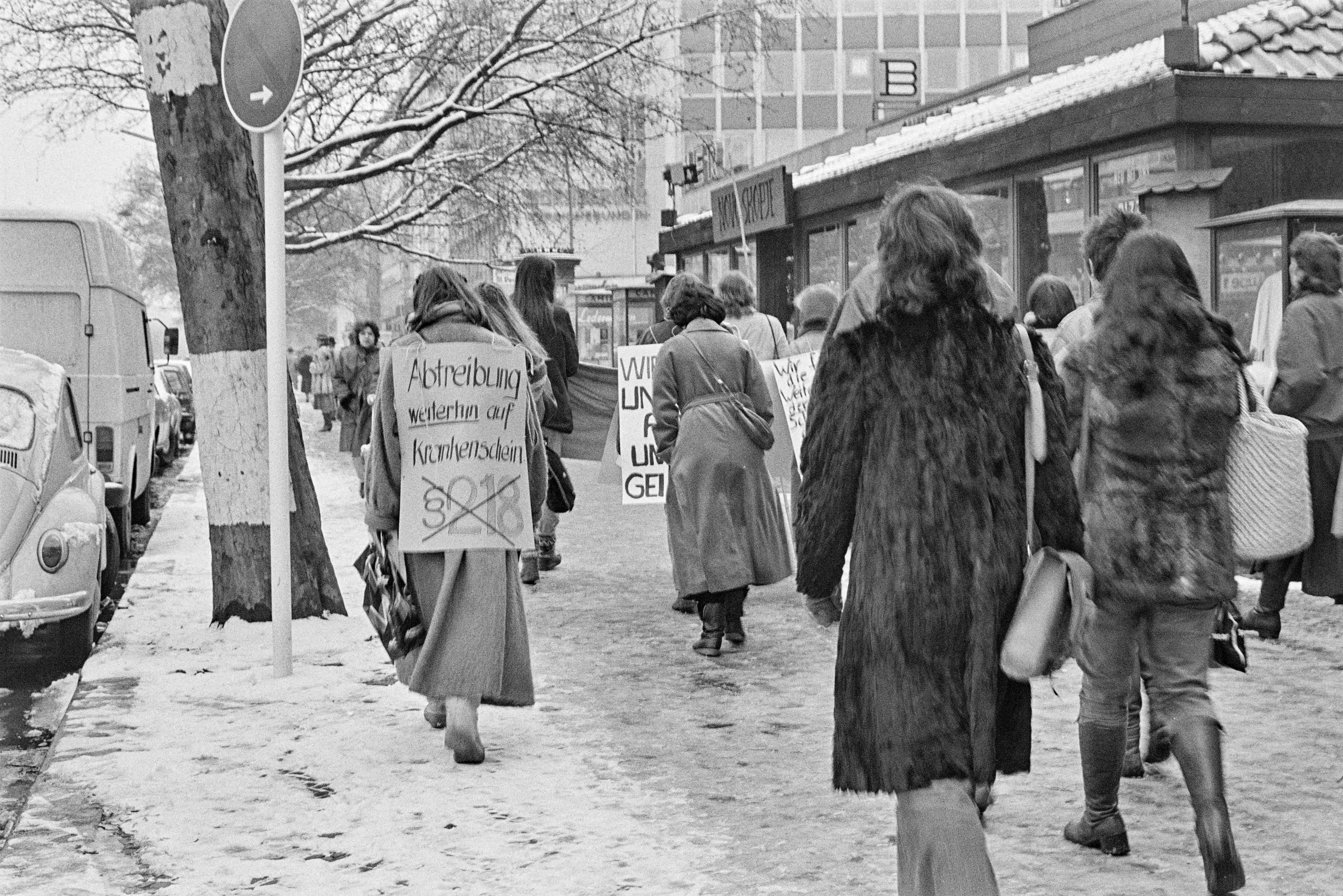 Demonstration gegen den "218 1984 K1 N29 (2023-09-18) (Schwules Museum RR-F)