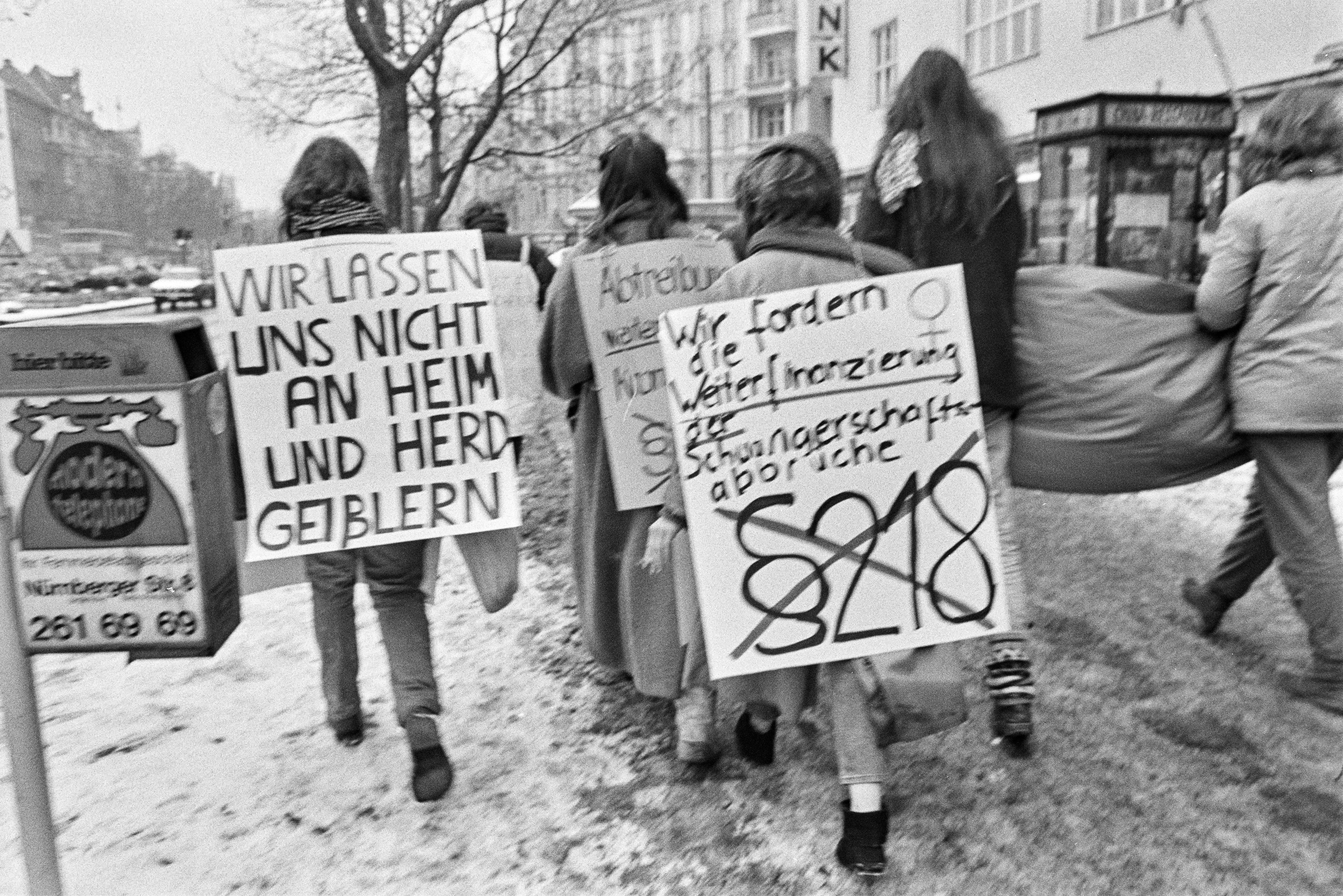 Demonstration gegen den "218 1984 K1 N37 (2023-09-18) (Schwules Museum RR-F)