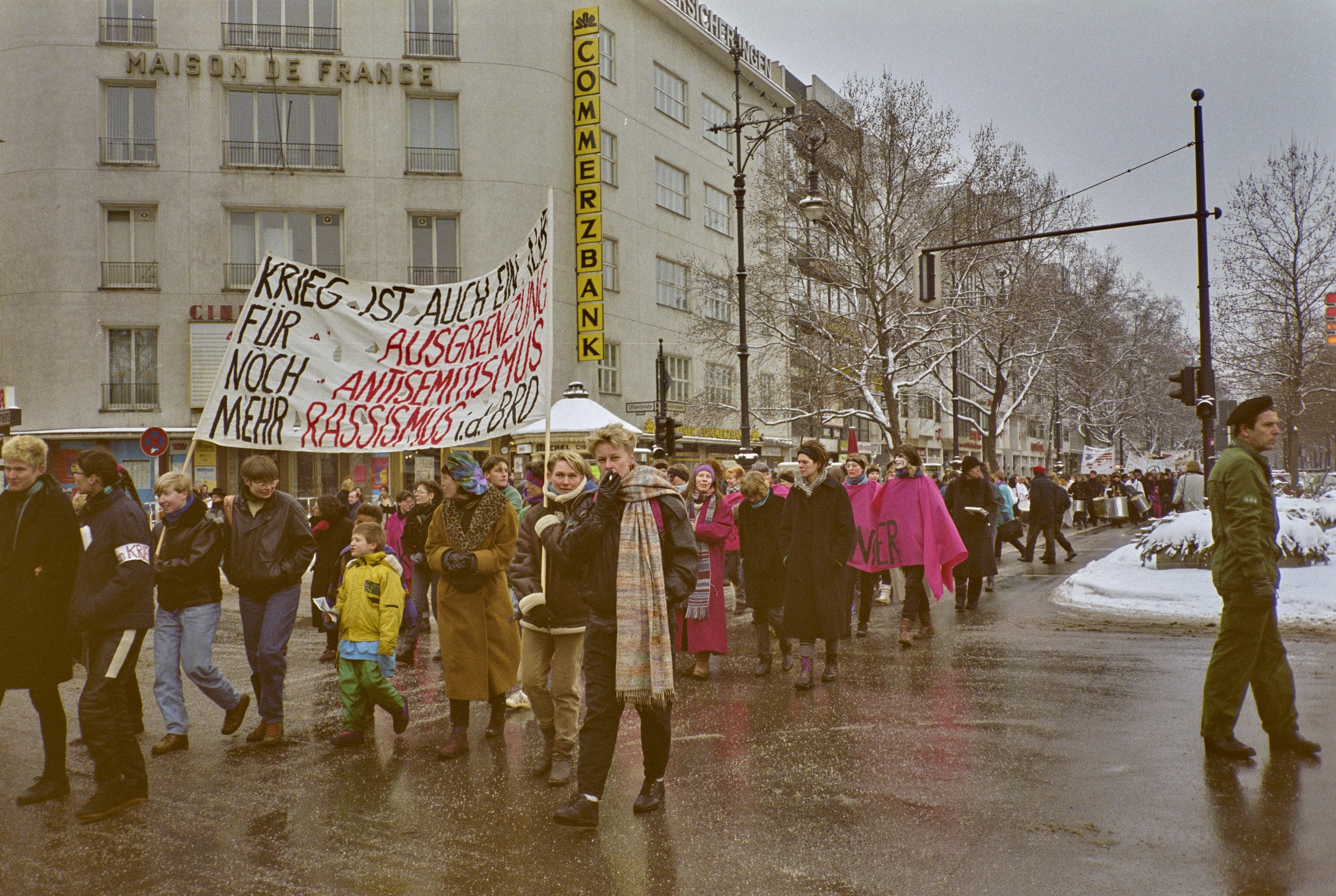 Frauendemonstration gegen Golfkrieg 1991 N22 (2023-09-18) (Schwules Museum RR-F)