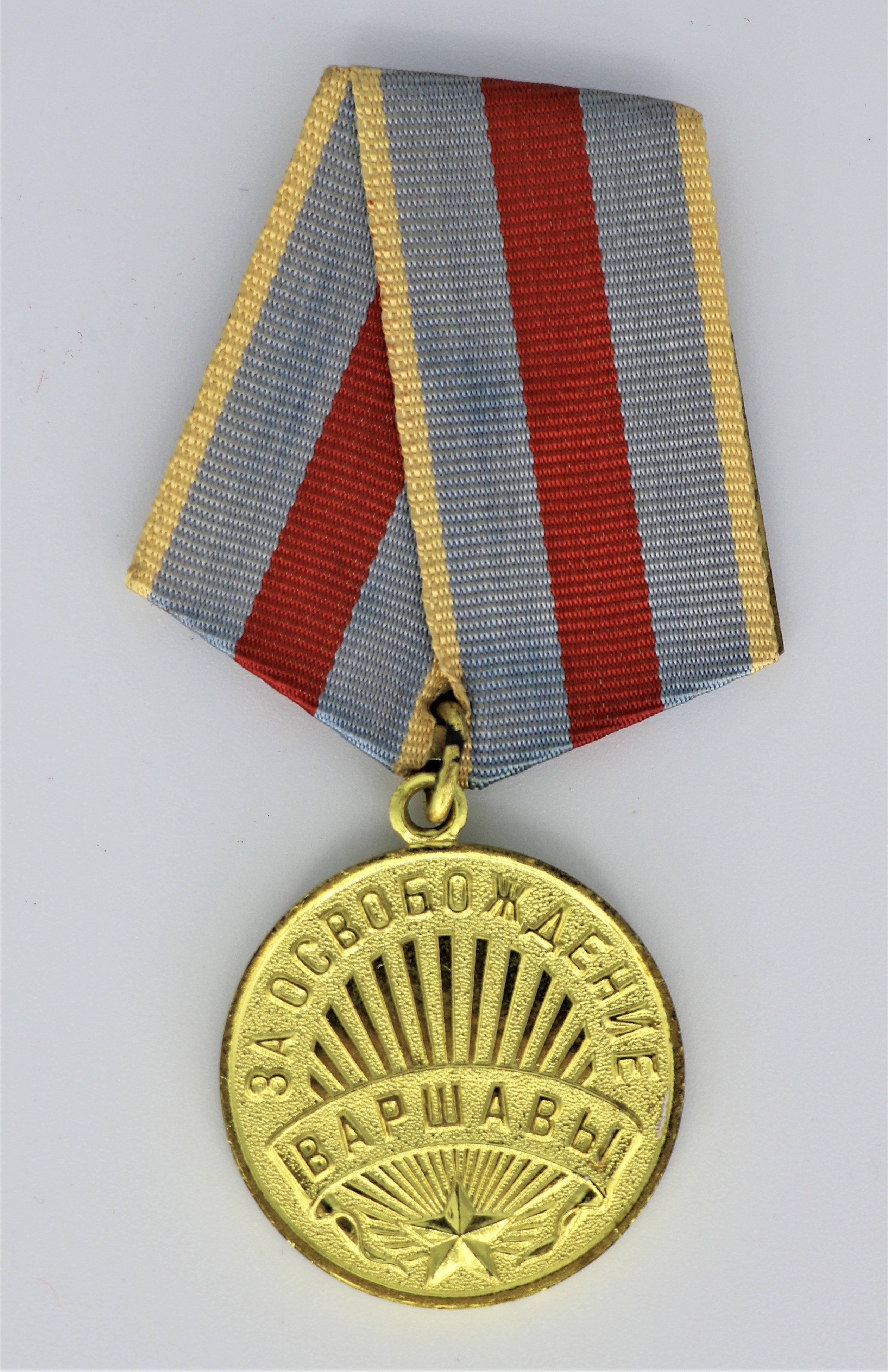 Medaille: Für die Befreiung Warschaus (Museum Berlin-Karlshorst CC BY-NC-SA)