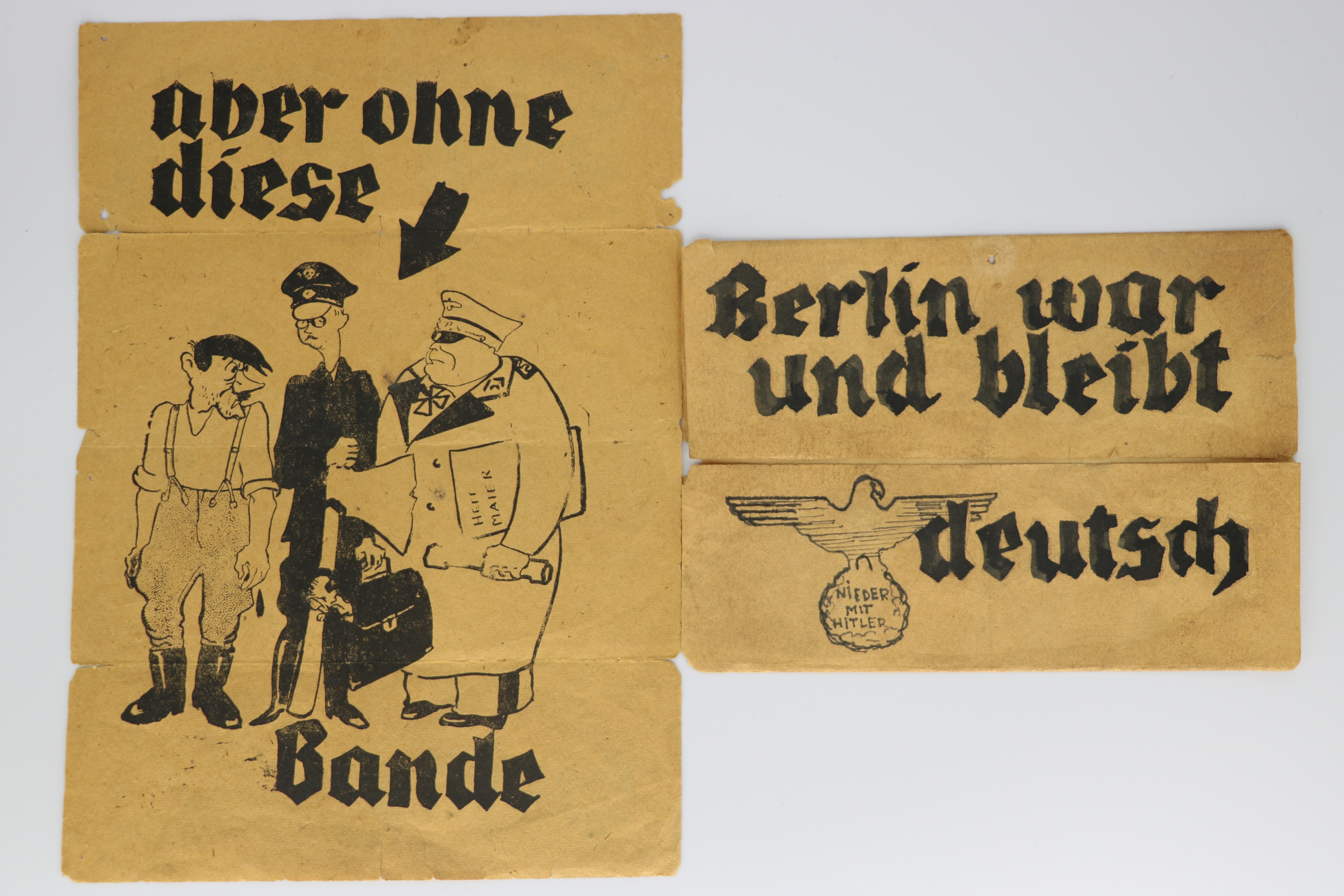 Berlin war und bleibt deutsch - aber ohne diese Bande (Museum Berlin-Karlshorst CC BY-NC-SA)