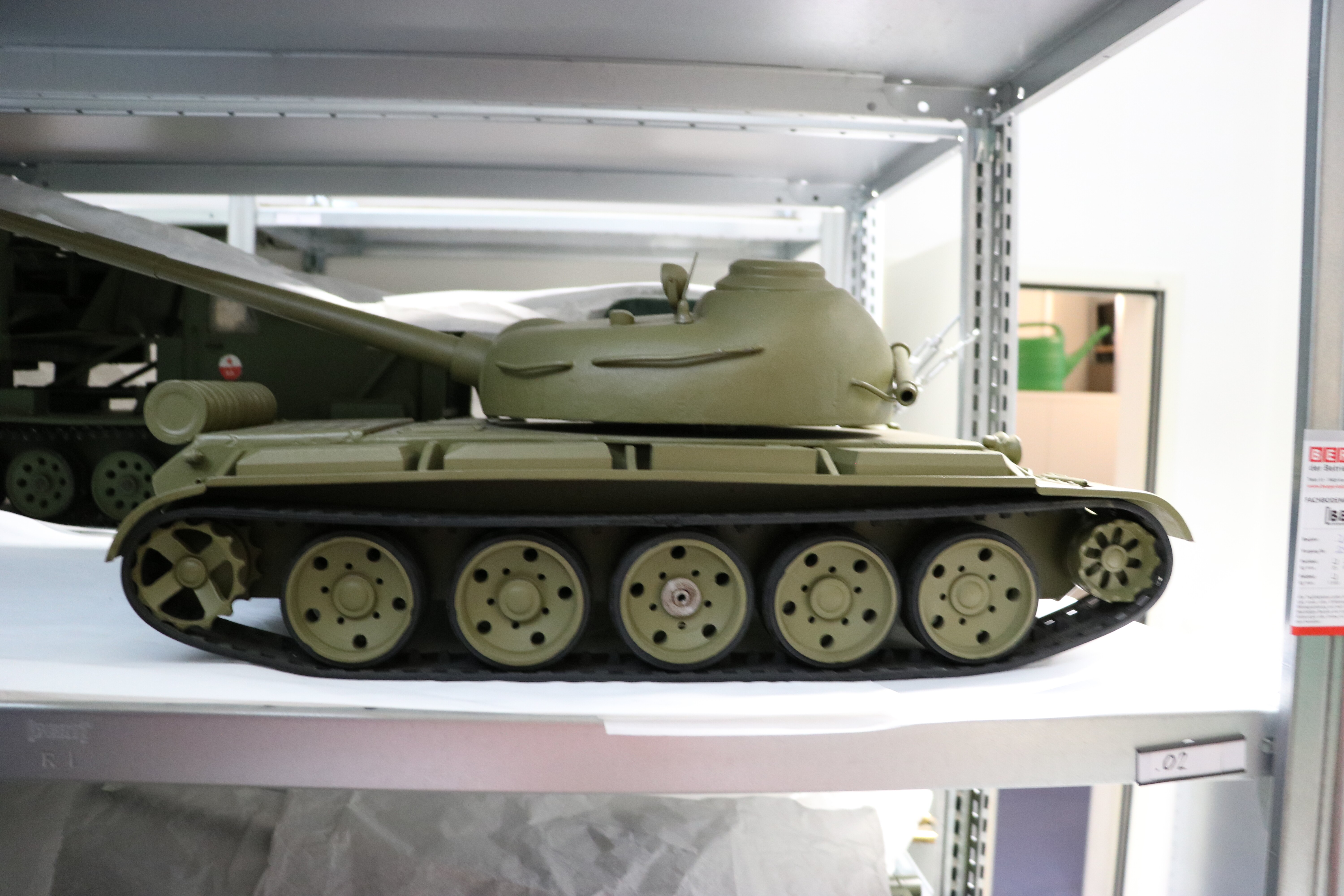 Modell Kampfpanzer T 54 (Deutsch-Russisches Museum Berlin-Karlshorst CC BY-NC-SA)