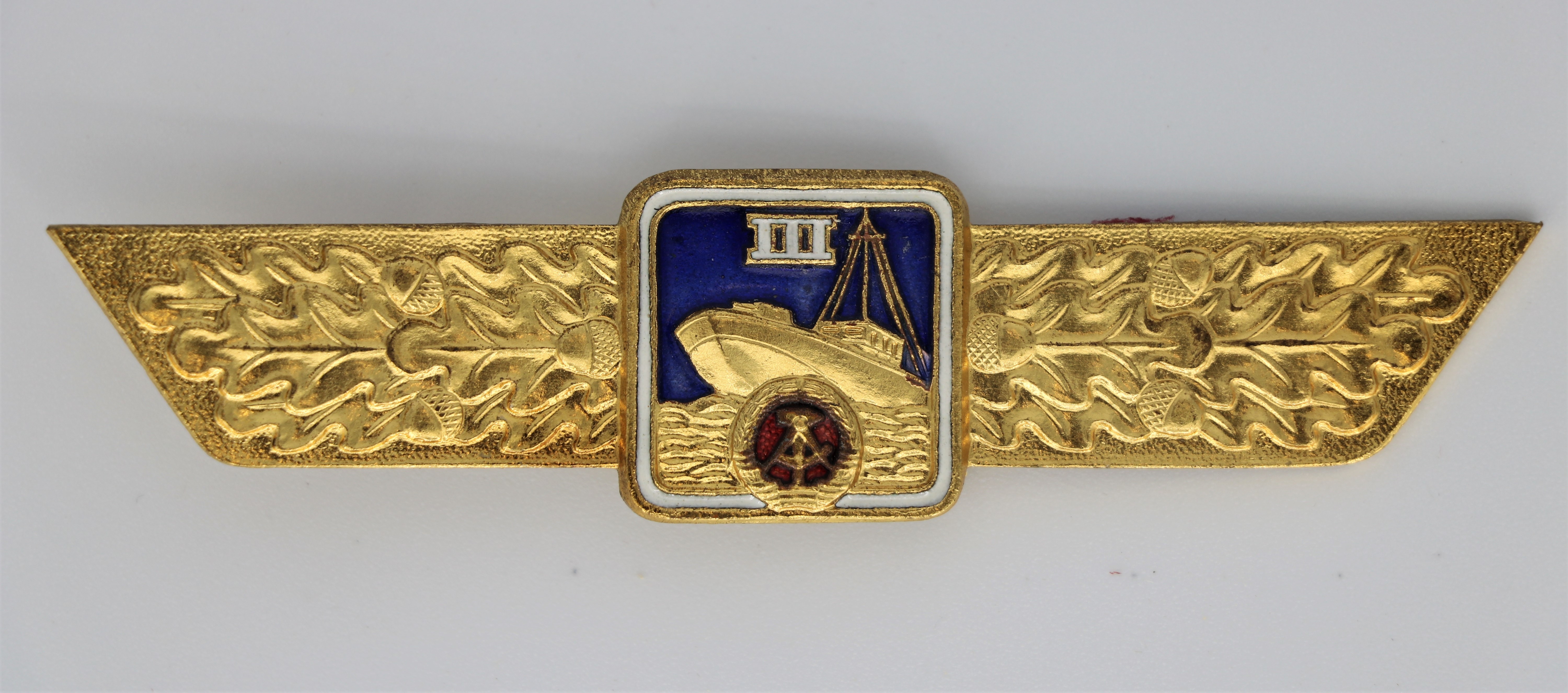 Klassifizierungsabzeichen für Kommandanten von Schnellbooten Stufe III (Museum Berlin-Karlshorst CC BY-NC-SA)