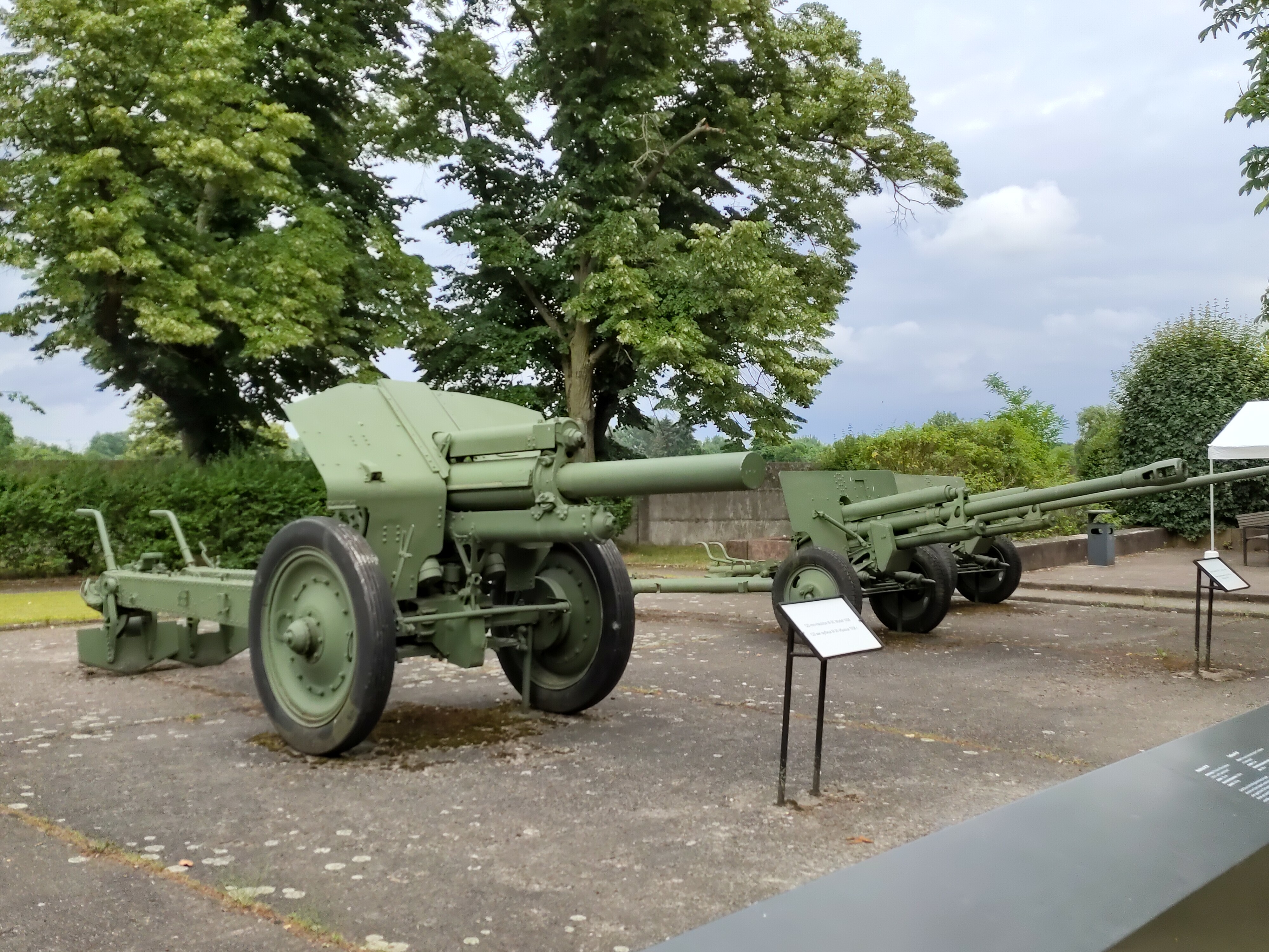 122-mm Haubitze (Deutsch-Russisches Museum Berlin-Karlshorst CC BY-NC-SA)