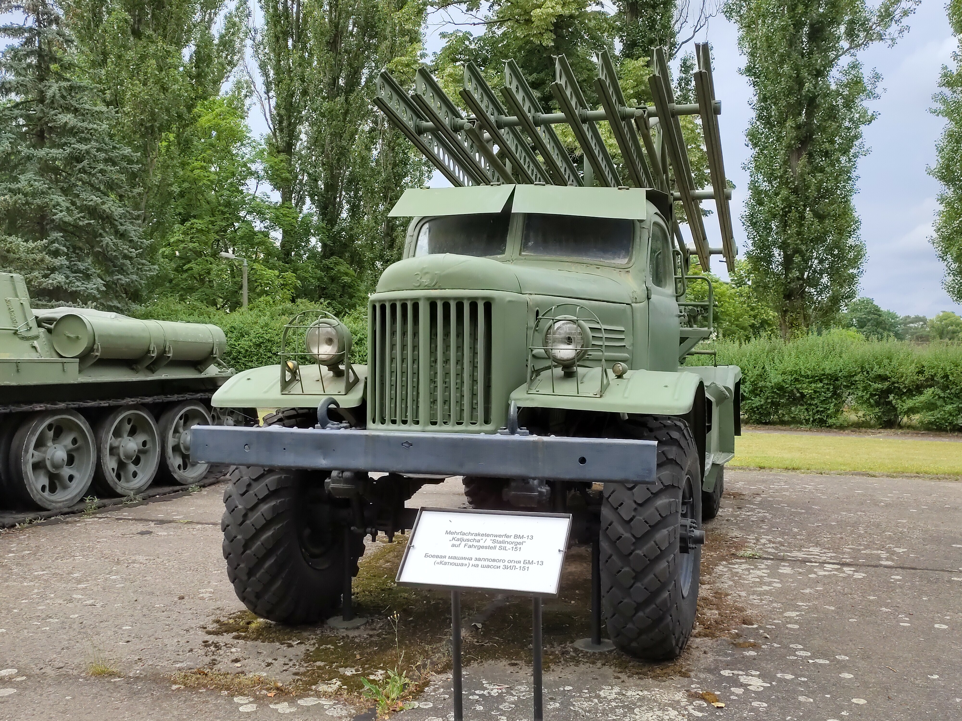 Geschoßwerfer BM-13 (Deutsch-Russisches Museum Berlin-Karlshorst CC BY-NC-SA)