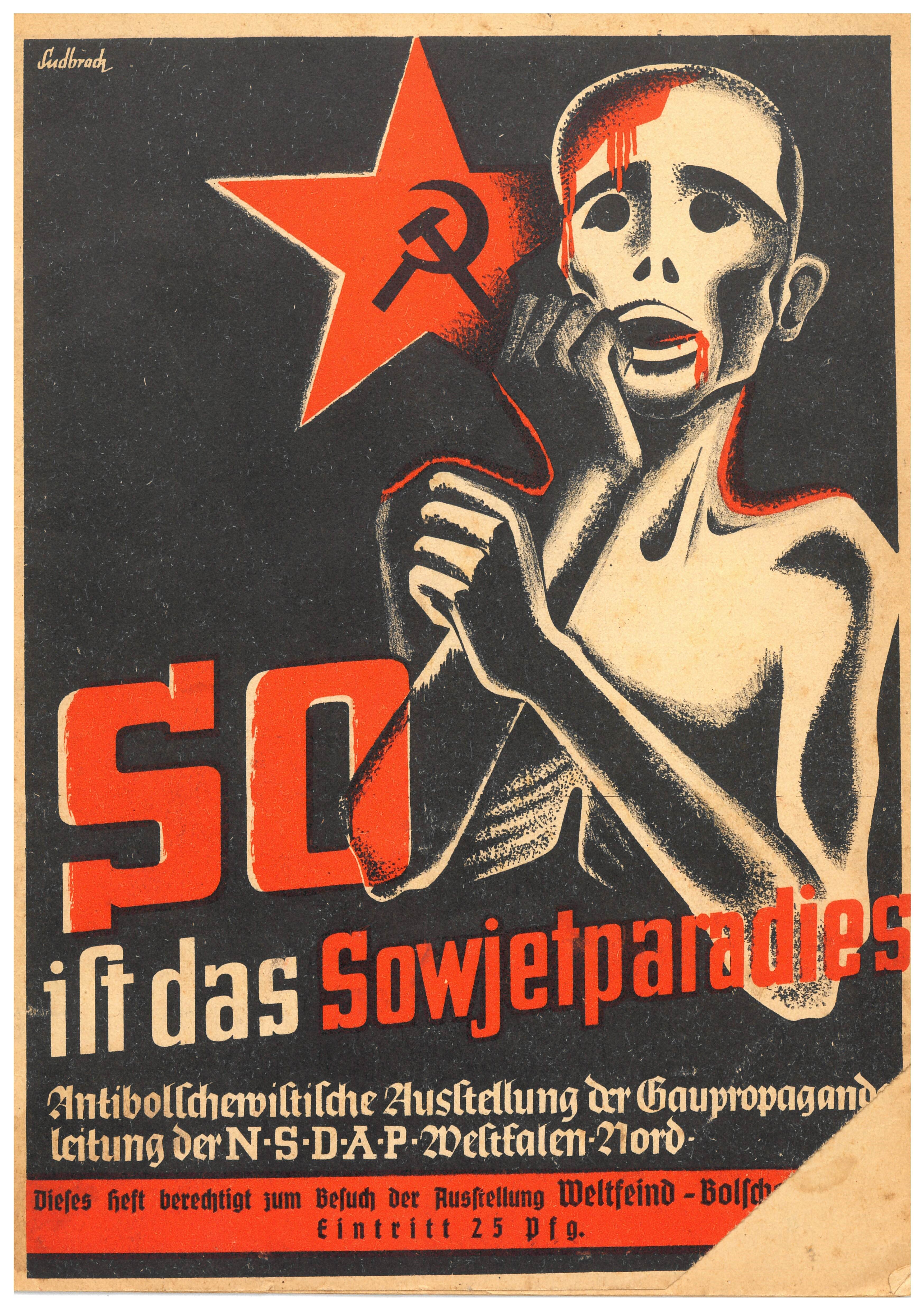 Heft "So ist das Sowjetparadies" (Deutsch-Russisches Museum Berlin-Karlshorst CC BY-NC-SA)