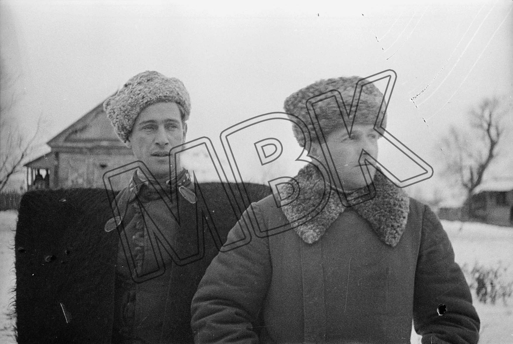 Fotografie: Generalmajor Dowator, Moskauer Gebiet, November 1941 (Museum Berlin-Karlshorst RR-P)