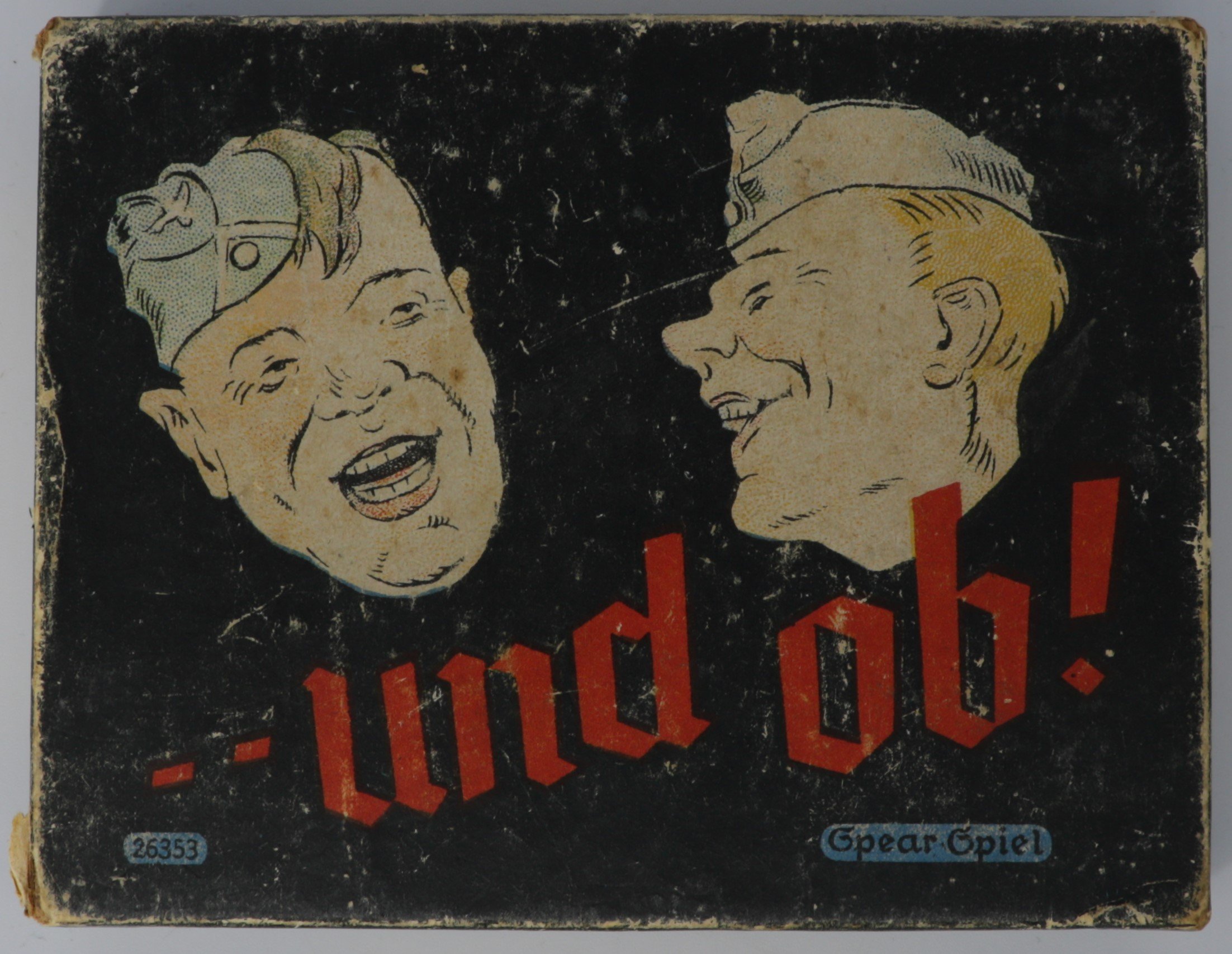 Gesellschaftsspiel "..und ab!" (Museum Berlin-Karlshorst CC BY-NC-SA)