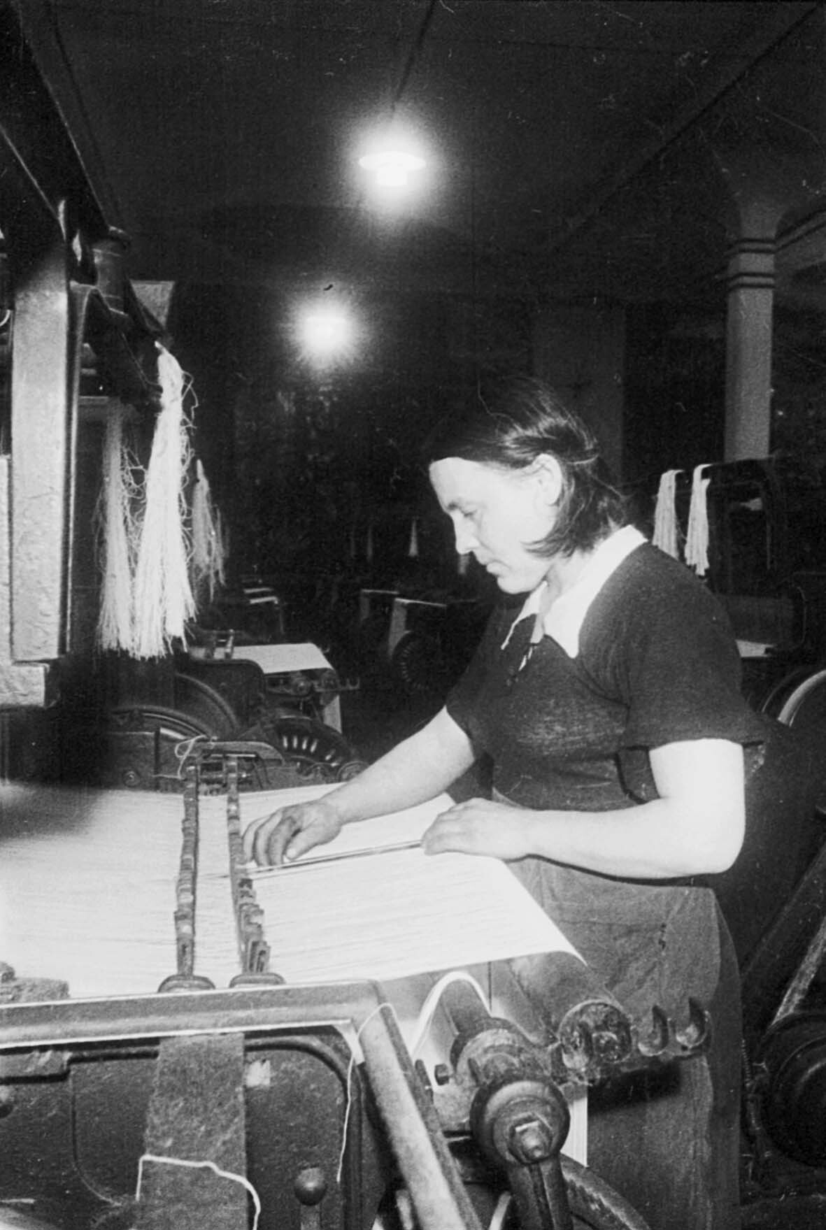 Eine Druckerei, Kalinin, 23. Januar 1945 (Museum Berlin-Karlshorst RR-P)