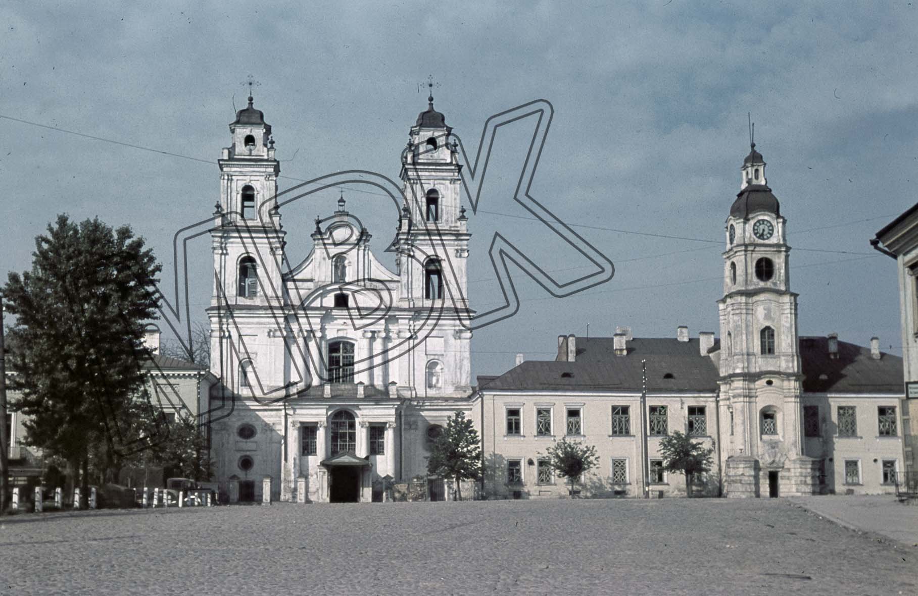 Fotografie: Kathedrale, Minsk, 10. Juli 1941 (Museum Berlin-Karlshorst RR-P)