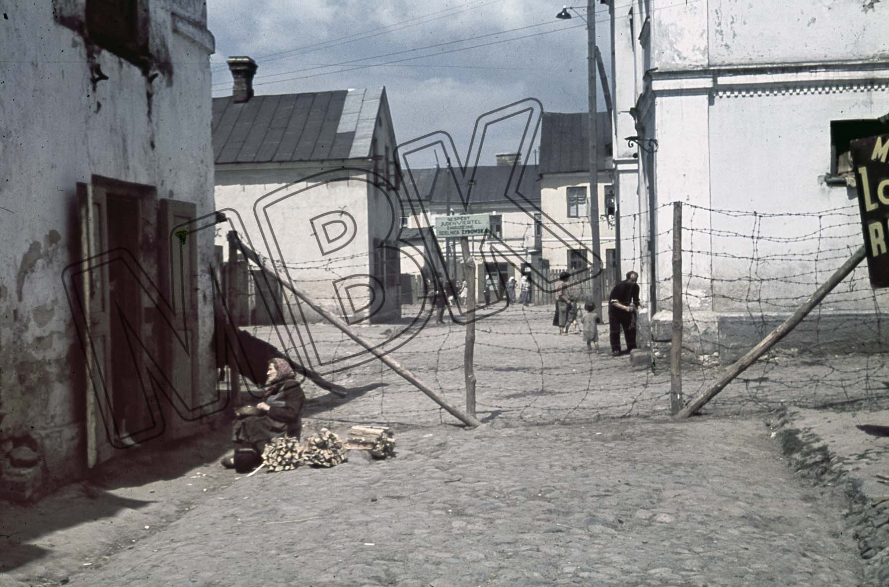 Ghetto von Miedzyrzec, Generalgouvernement, 1. Juli 1942 (Museum Berlin-Karlshorst RR-P)