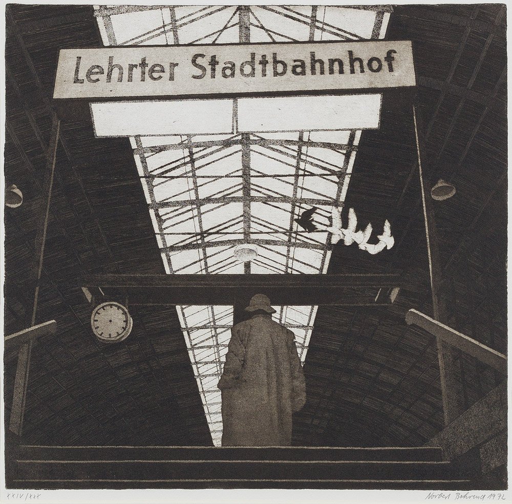 Norbert Behrend: Lehrter Stadtbahnhof, 1972 (Norbert Behrend CC BY)