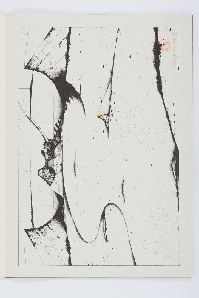 Kunito Nagaoka: Aus der Mappe "Lichtobjekte, Skulpturen, Graphik, Malerei, Zeichnungen", 1973 (© Kunito Nagaoka RR-F)
