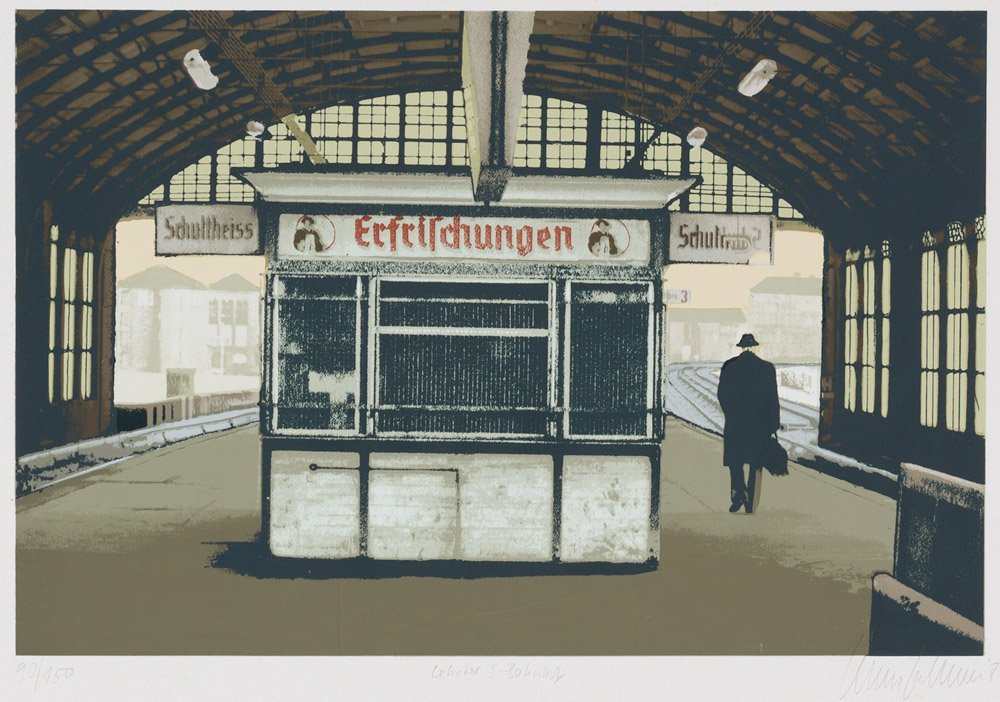 Clemens Fahnemann: Lehrter S-Bahnhof, 1981 (© Clemens Fahnemann RR-F)
