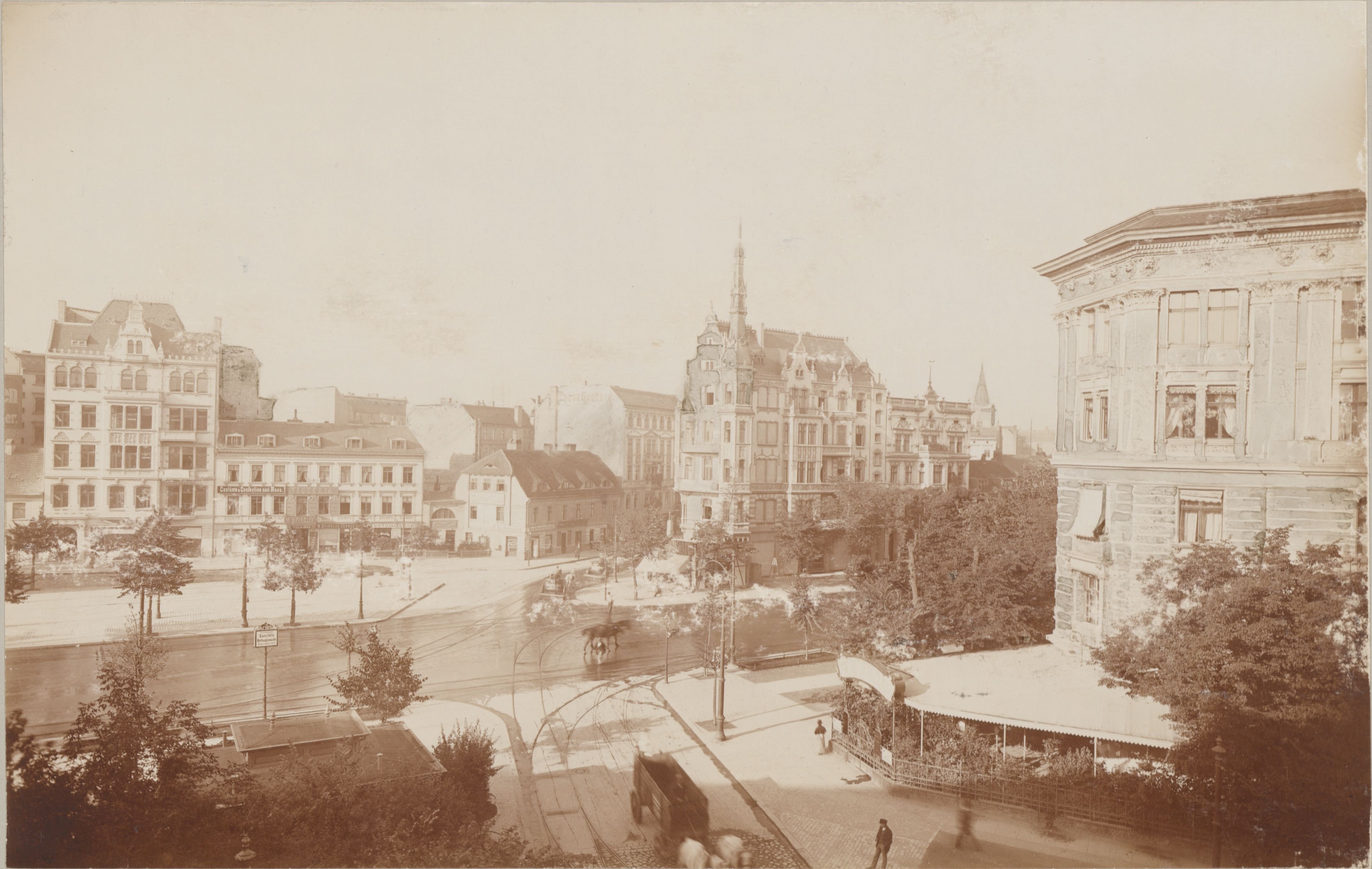Wilhelmplatz (Richard-Wagner-Platz) (Museum Charlottenburg-Wilmersdorf in der Villa Oppenheim Public Domain Mark)