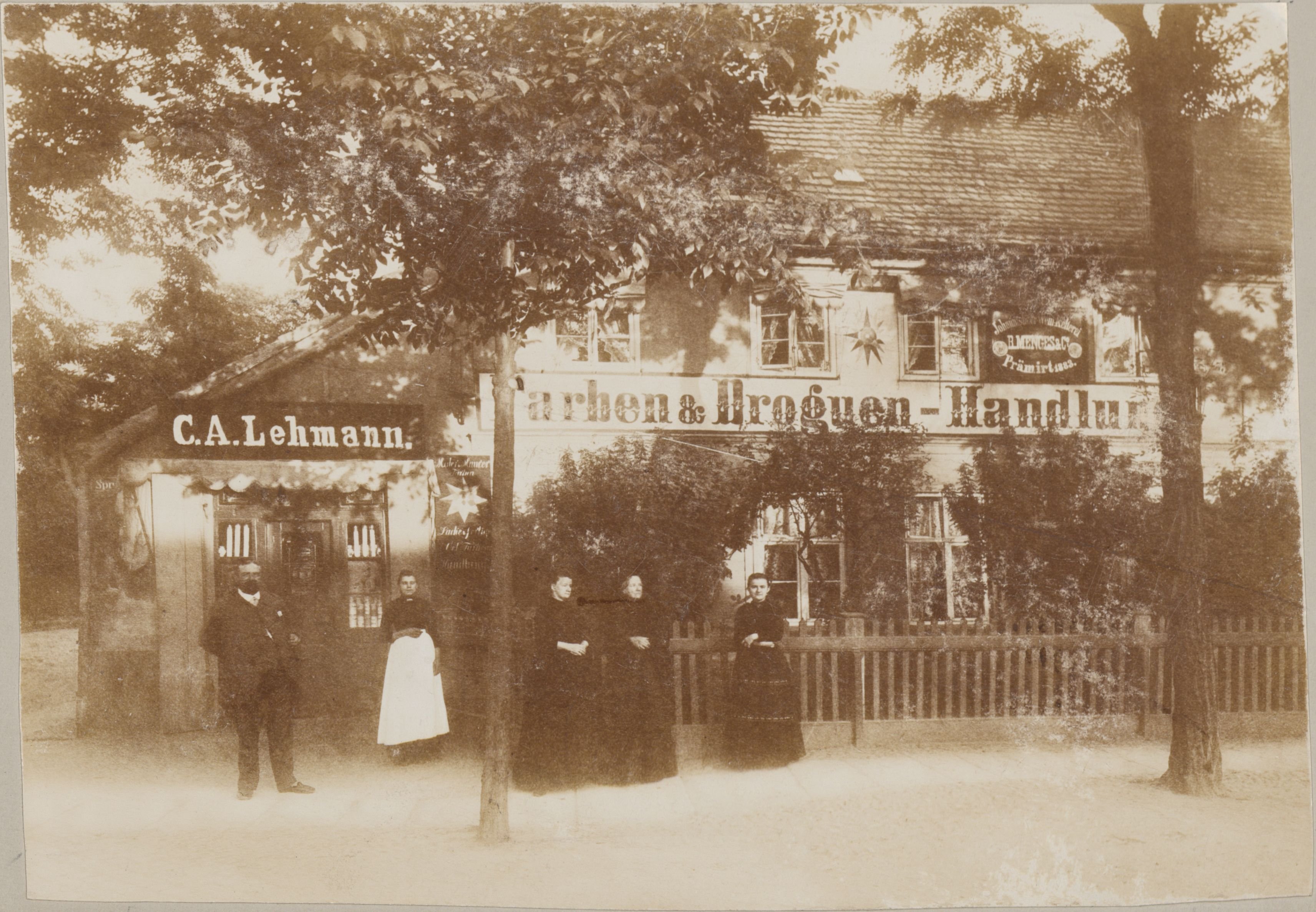 Weinhandlung C. A. Lehmann (Museum Charlottenburg-Wilmersdorf in der Villa Oppenheim Public Domain Mark)