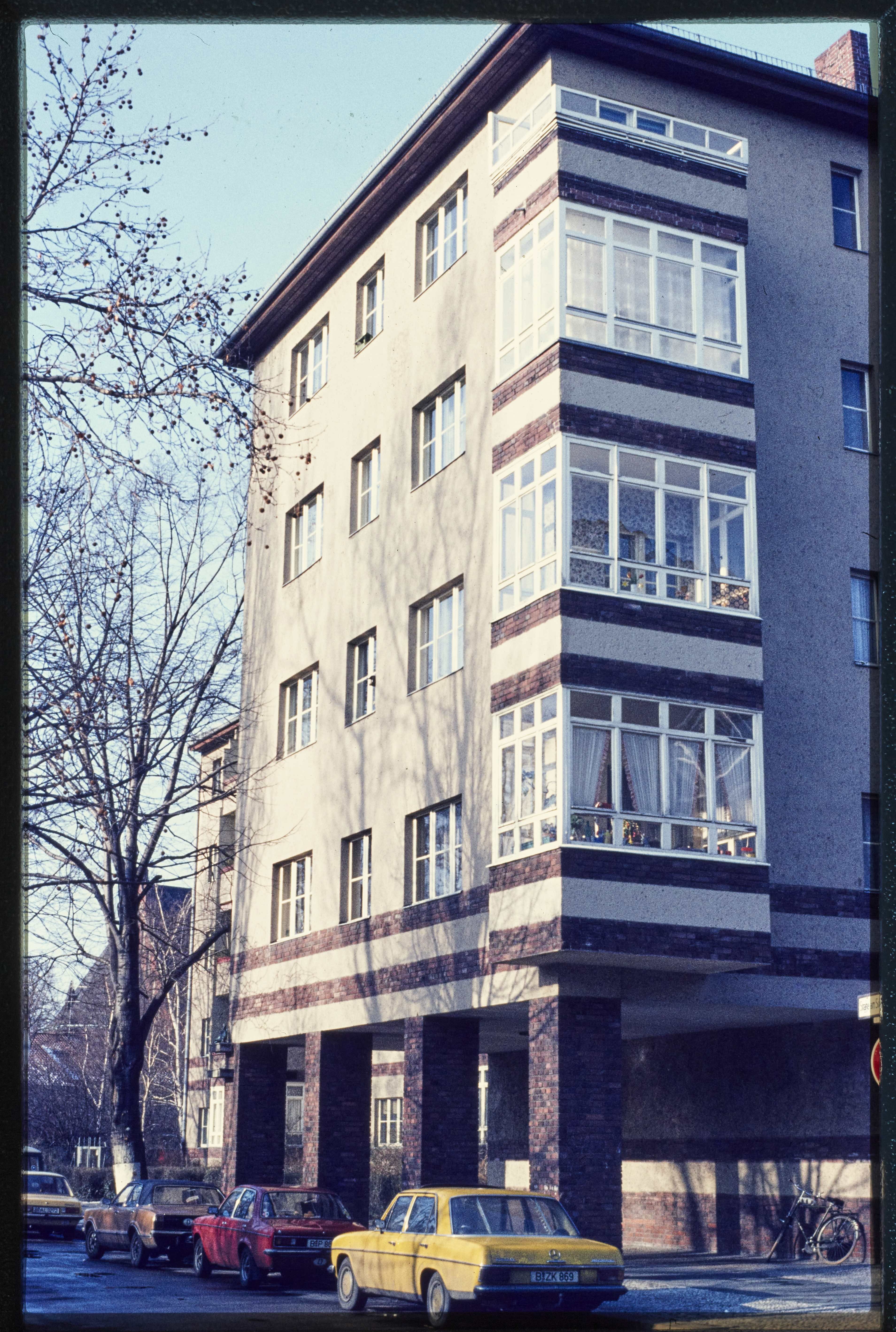 Block der Heimstätten-Siedlung (Museum Charlottenburg-Wilmersdorf in der Villa Oppenheim CC BY)