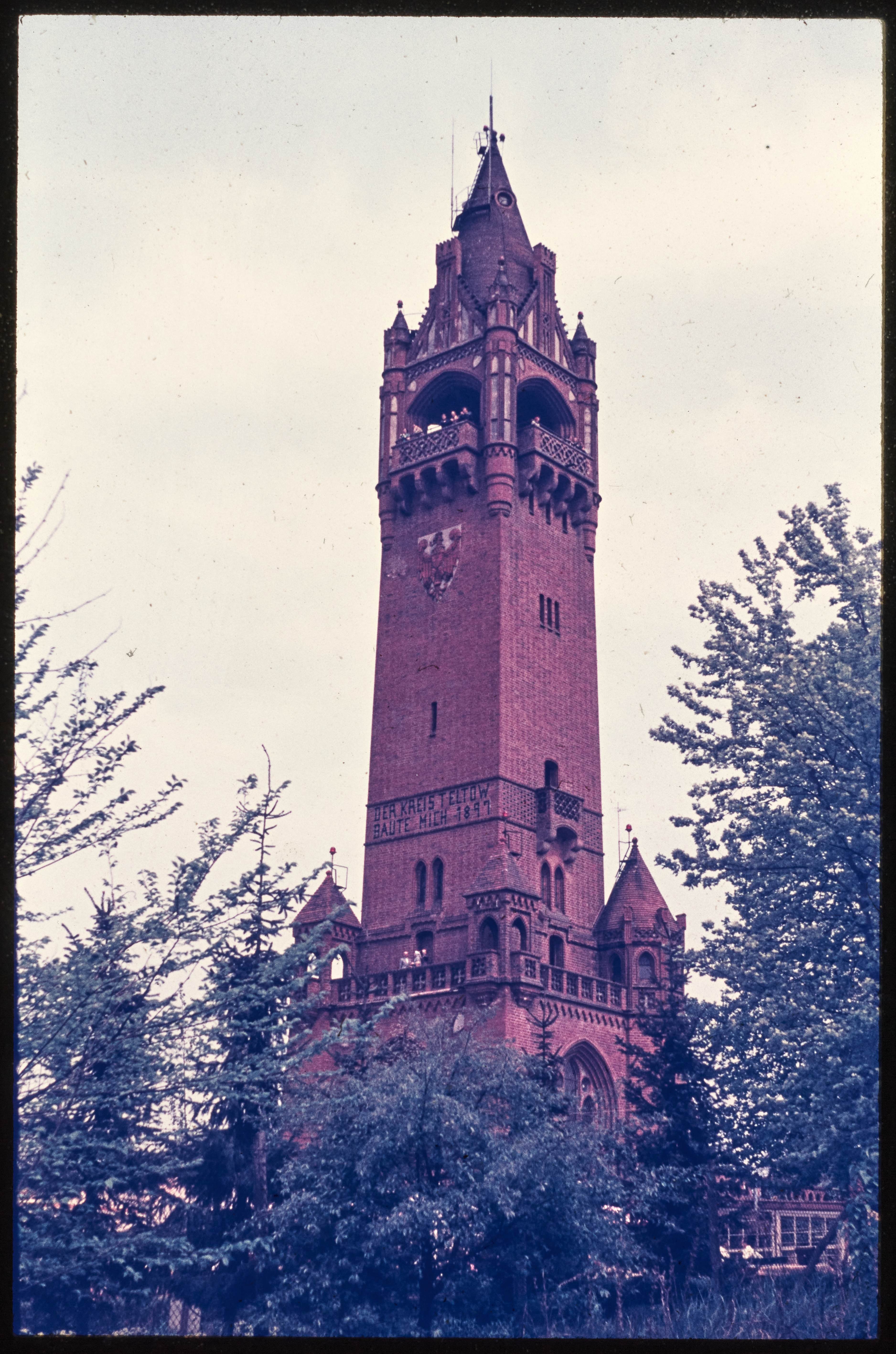 Ansicht des Kaiser-Wilhelm-Turms (Museum Charlottenburg-Wilmersdorf in der Villa Oppenheim CC BY)