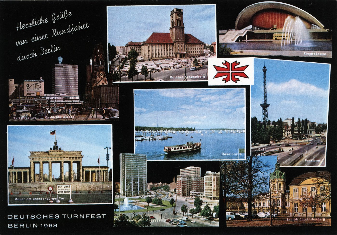 Deutsches Turnfest Berlin 1968 (Sportmuseum Berlin CC BY-NC-SA)
