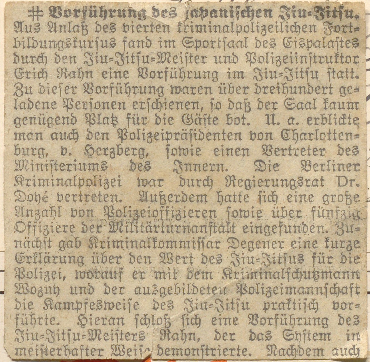 Album Erich Rahn; Zeitungsausschnitt (Sportmuseum Berlin CC0)