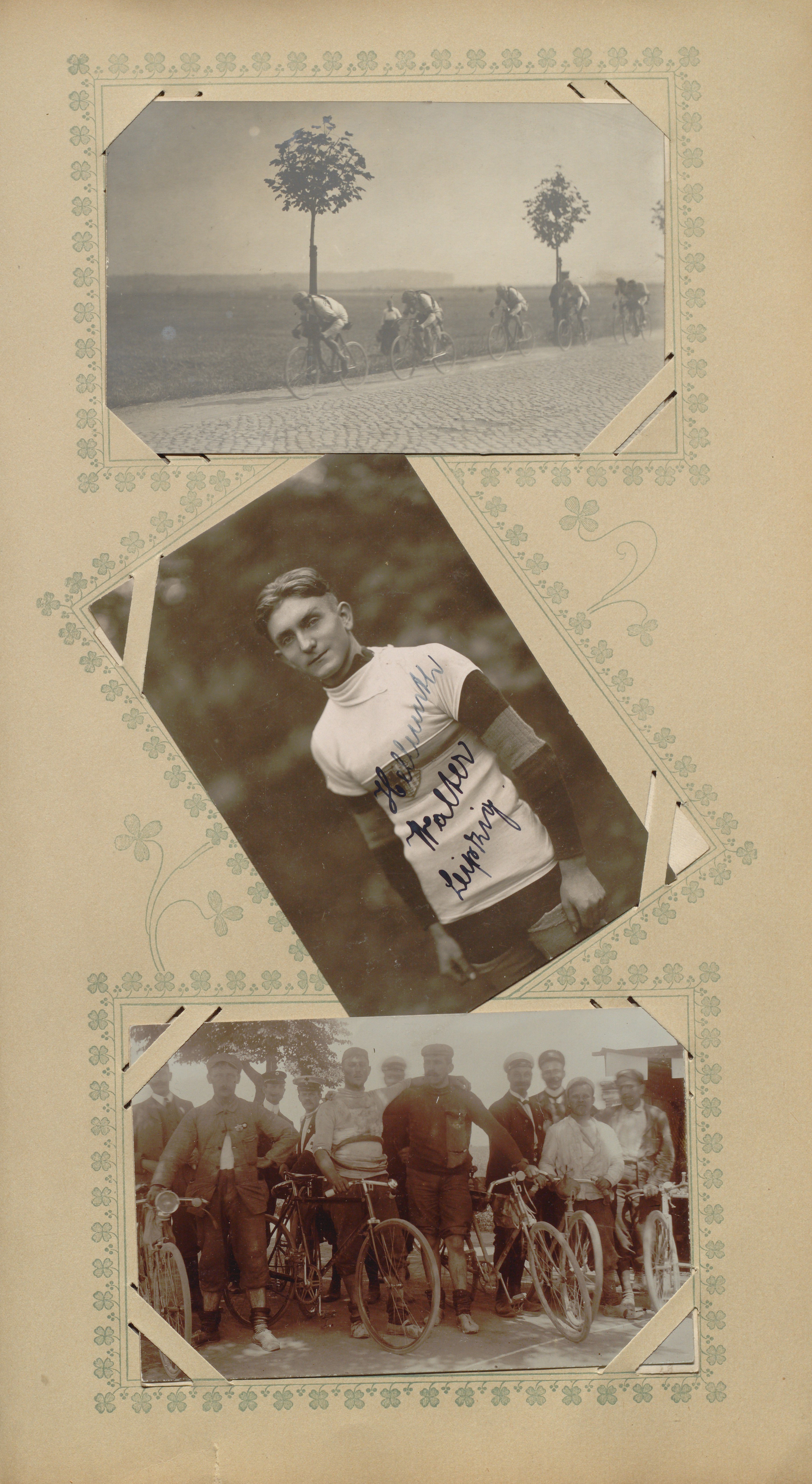 Postkartenalbum Radsport; Blatt 53 (Sportmuseum Berlin CC0)