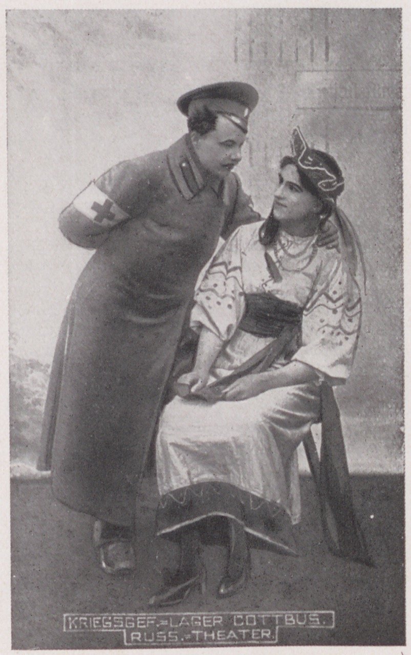 Rollenporträt zweier russischer Kriegsgefangener (Magnus-Hirschfeld-Gesellschaft Public Domain Mark)