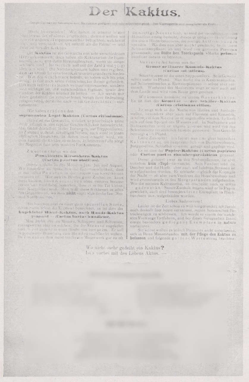 Abbildung einer Seite aus einer Druckschrift (Magnus-Hirschfeld-Gesellschaft Public Domain Mark)