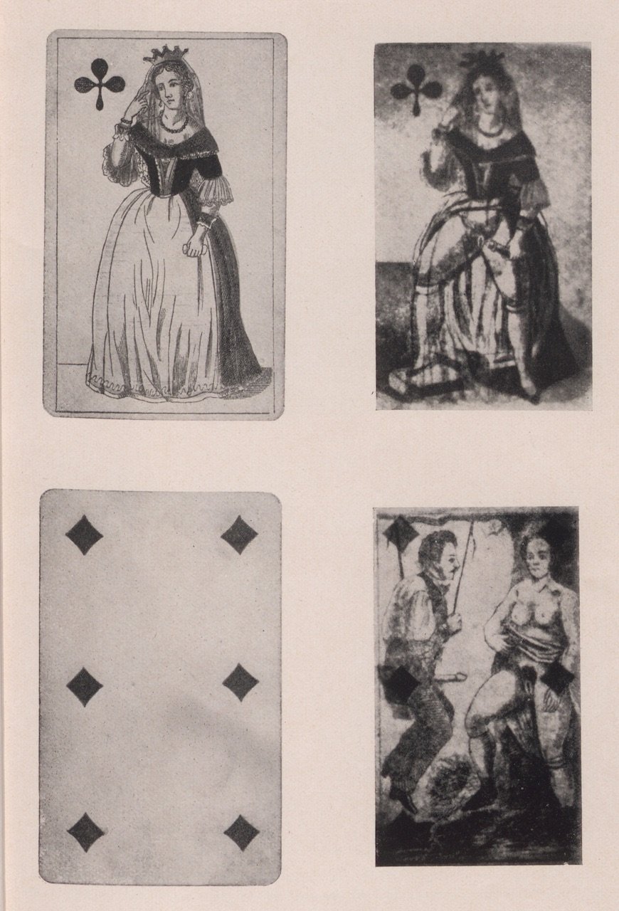 Abbildung von Spielkarten mit sexuellen Bildern (2) (Magnus-Hirschfeld-Gesellschaft Public Domain Mark)