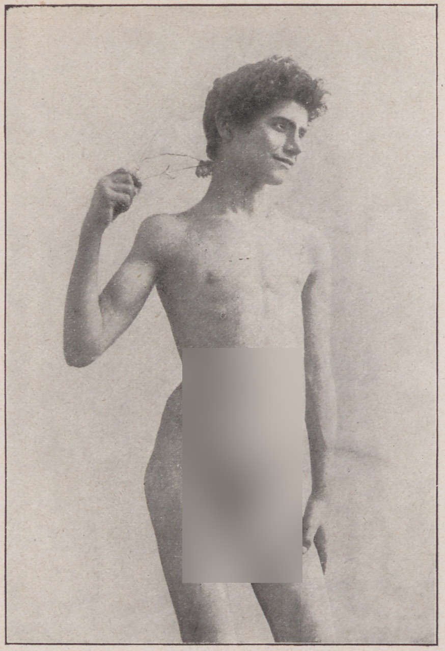 Aktfotografie eines jungen Mannes (Magnus-Hirschfeld-Gesellschaft Public Domain Mark)