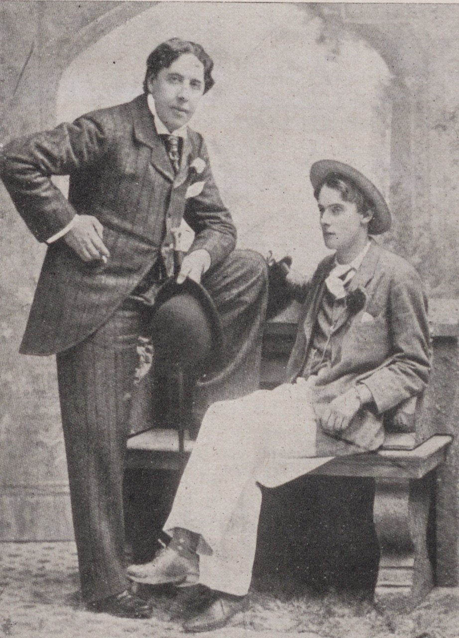 Porträtfoto von Oscar Wilde und Alfred Douglas (1) (Magnus-Hirschfeld-Gesellschaft Public Domain Mark)