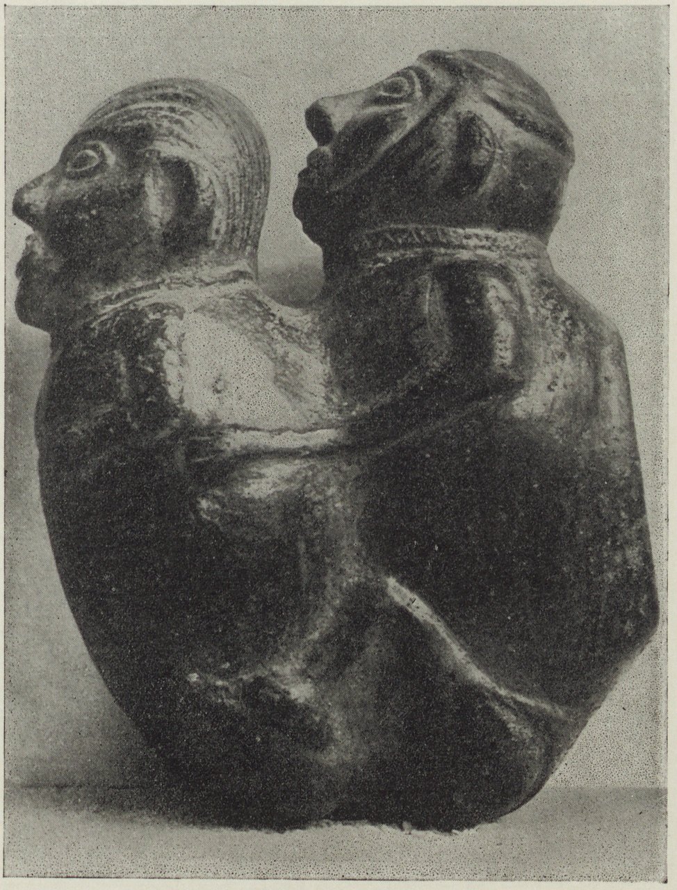 Fotografie einer antiken peruanischen Steinplastik (Magnus-Hirschfeld-Gesellschaft Public Domain Mark)