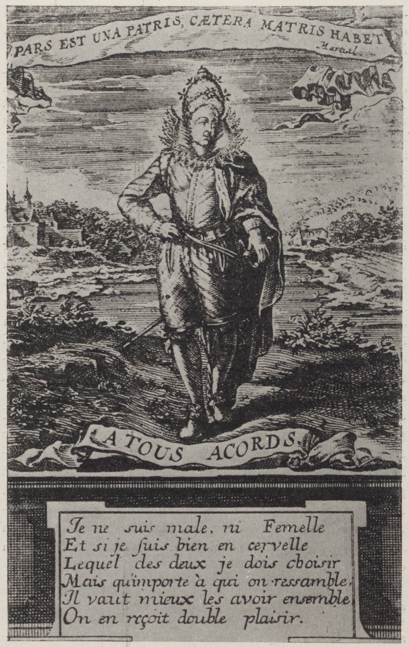Abbildung einer Karikatur von Heinrich III. von Frankreich (Magnus-Hirschfeld-Gesellschaft Public Domain Mark)