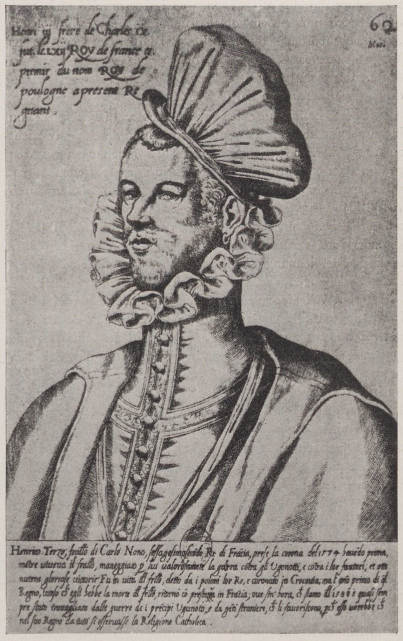 Abbildung eines Porträts von König Heinrich III. von Frankreich (Magnus-Hirschfeld-Gesellschaft Public Domain Mark)