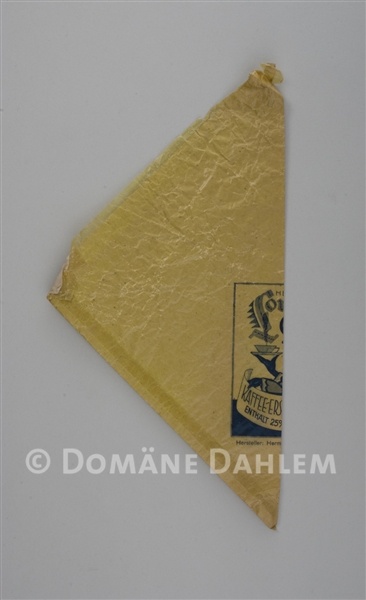 Papiertüte &quot;Lorenz - Kaffee-Ersatz-Mischung&quot; (Stiftung Domäne Dahlem - Landgut und Museum CC BY-NC-SA)
