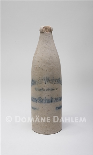 Flasche der Brauerei &quot;Gustav Schultze Söhne&quot; (Stiftung Domäne Dahlem - Landgut und Museum CC BY-NC-SA)