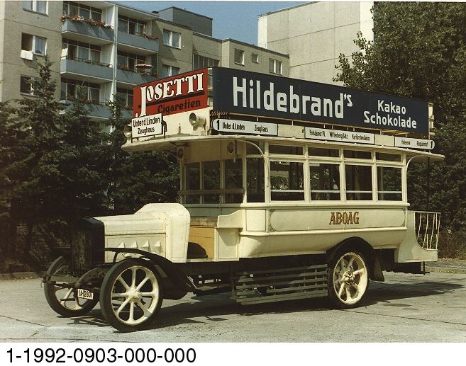 Decksitzomnibus Nr. 37 "RK-Wagen" (Stiftung Deutsches Technikmuseum Berlin CC0)
