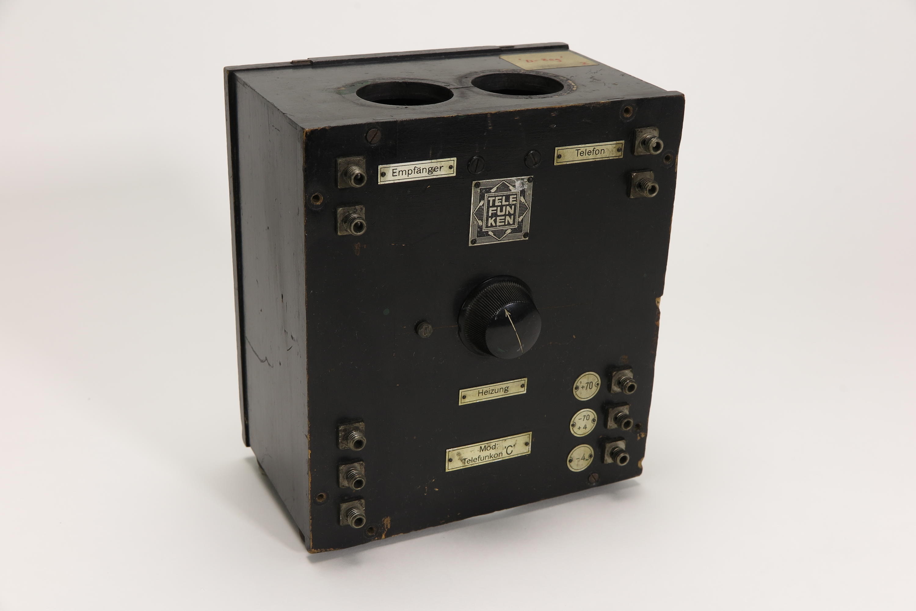 Niederfrequenzverstärker Telefunken Telefunkon C (Deutsches Technikmuseum CC BY)