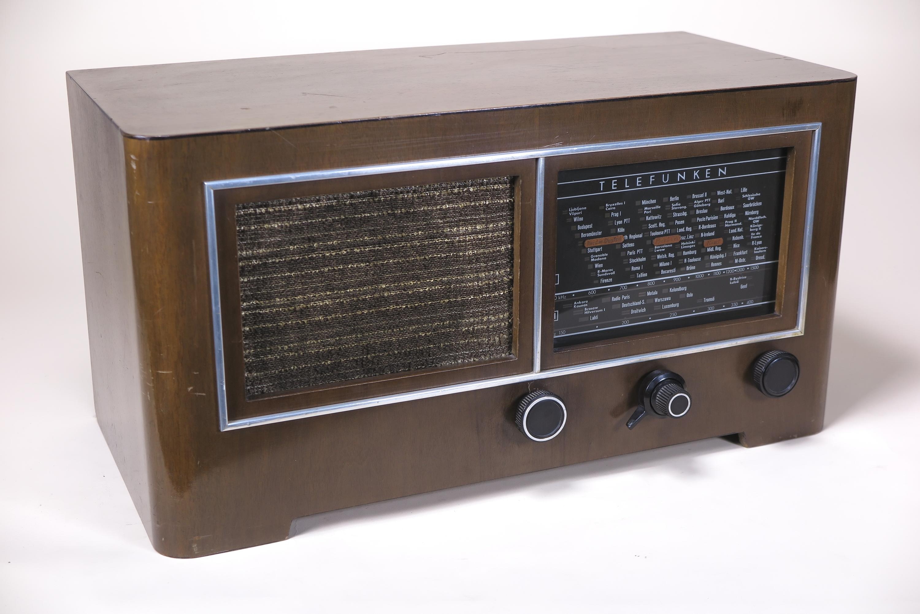 Radio Telefunken 855GW "Markstein-Super II" (Deutsches Technikmuseum CC BY)