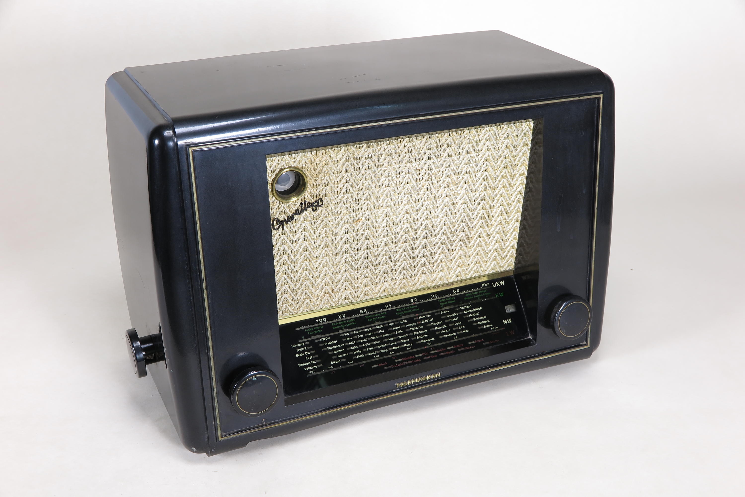 Radio Telefunken Operette 50 (Deutsches Technikmuseum CC BY)