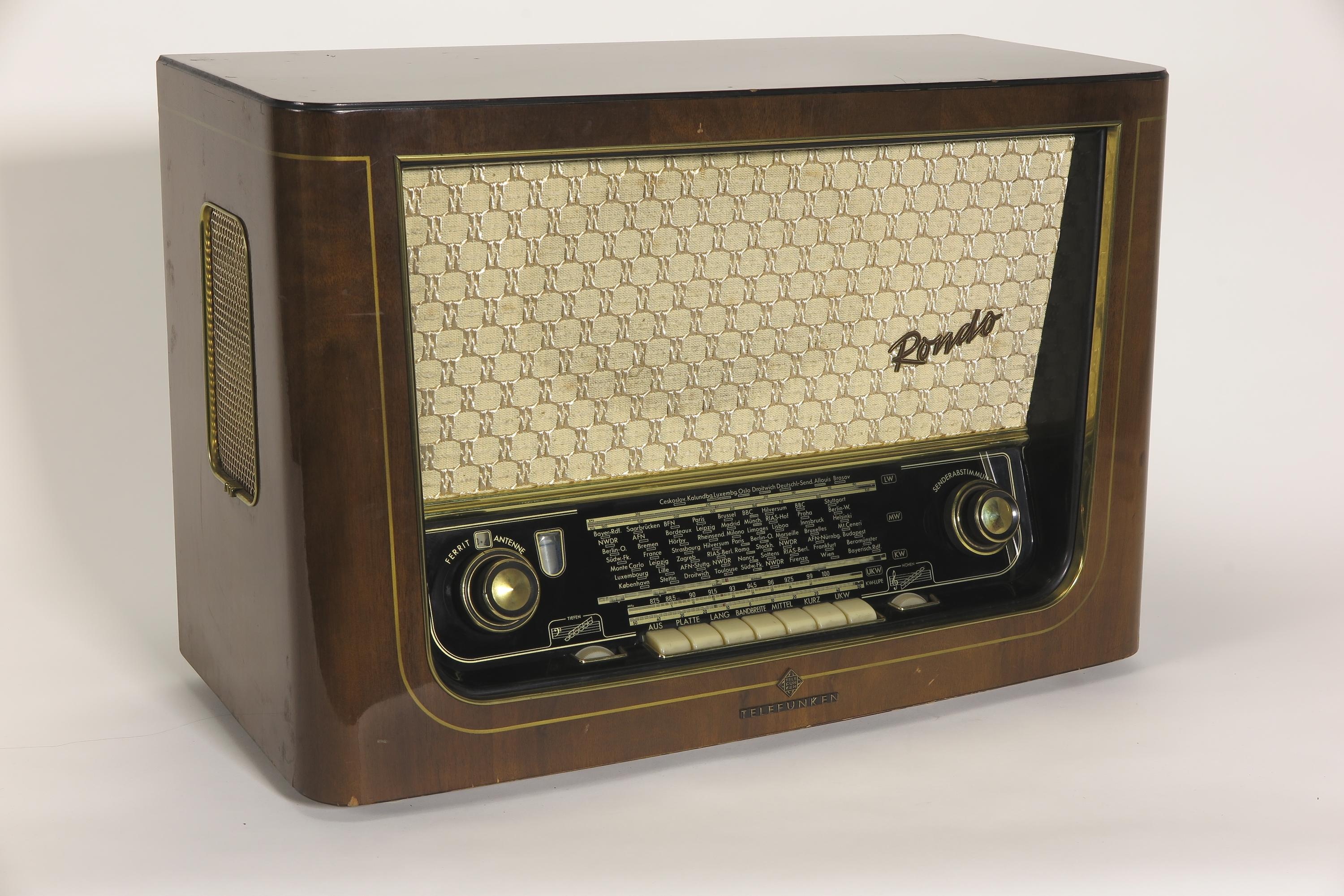 Radio Telefunken Rondo 55 TS (Deutsches Technikmuseum CC BY)