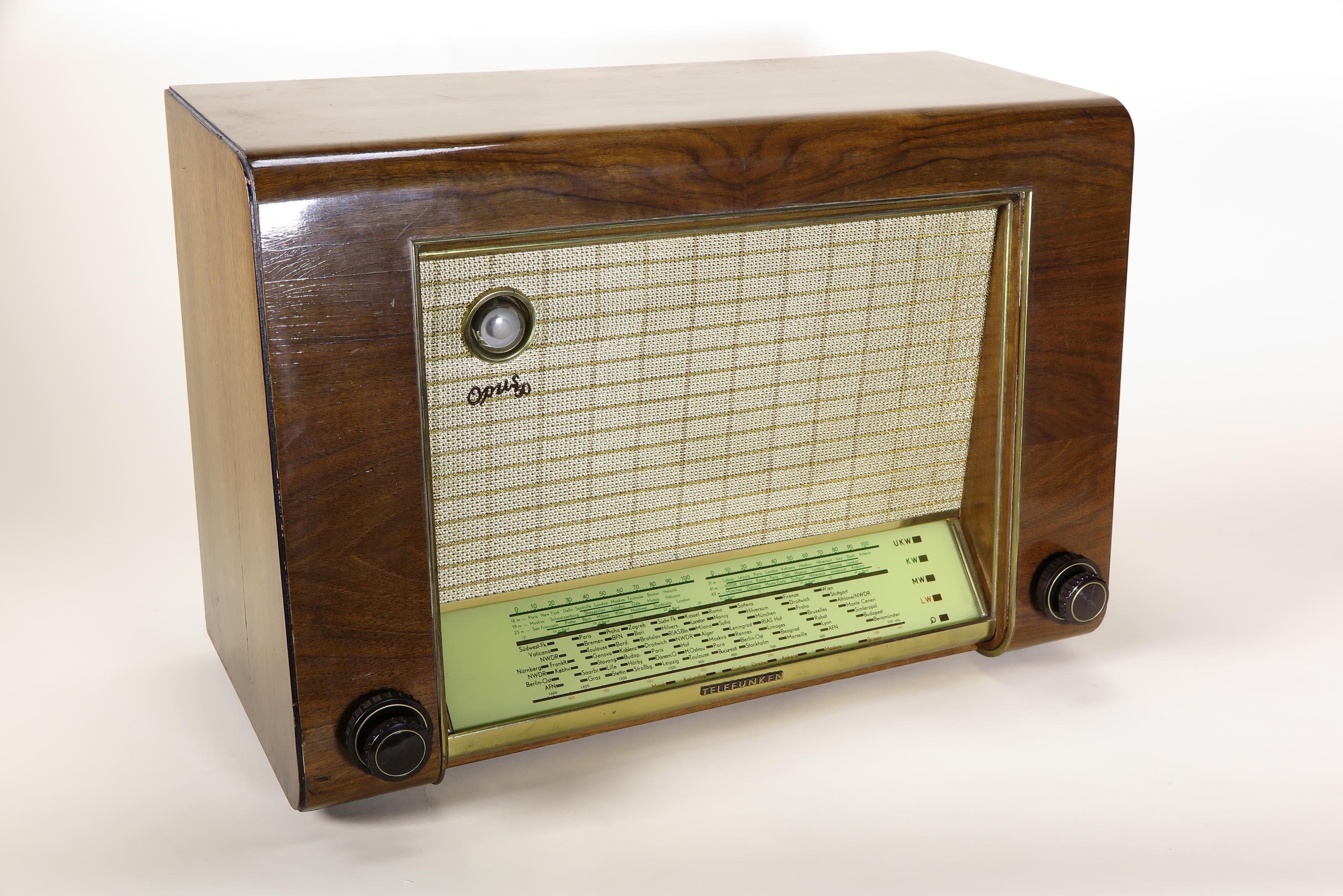 Radio Telefunken Allstrom-Super Opus 50 GW-U (Deutsches Technikmuseum CC BY)