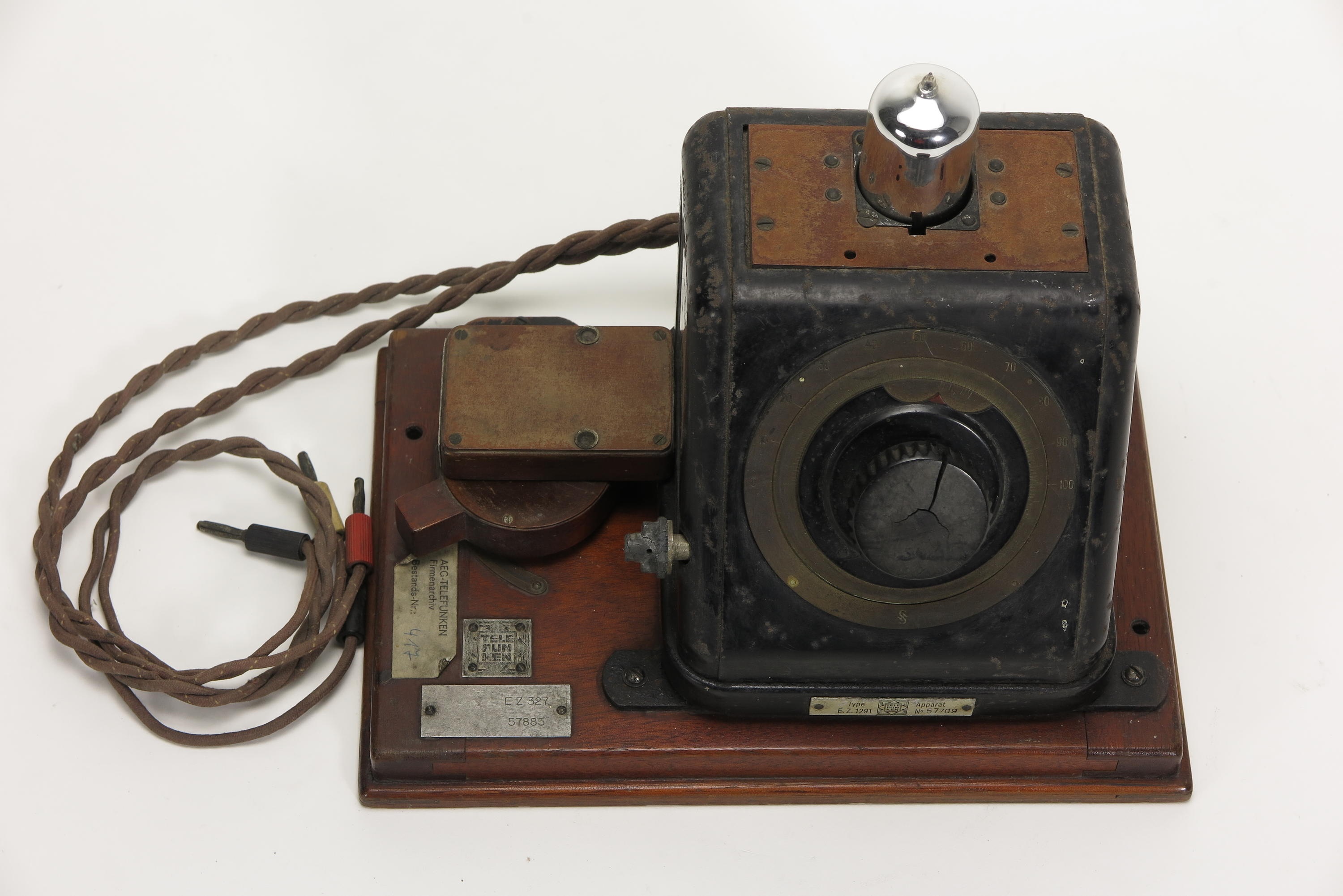 Überlagerungs-Zusatzgerät Telefunken EZ 1291/EZ 327 (Deutsches Technikmuseum CC BY)
