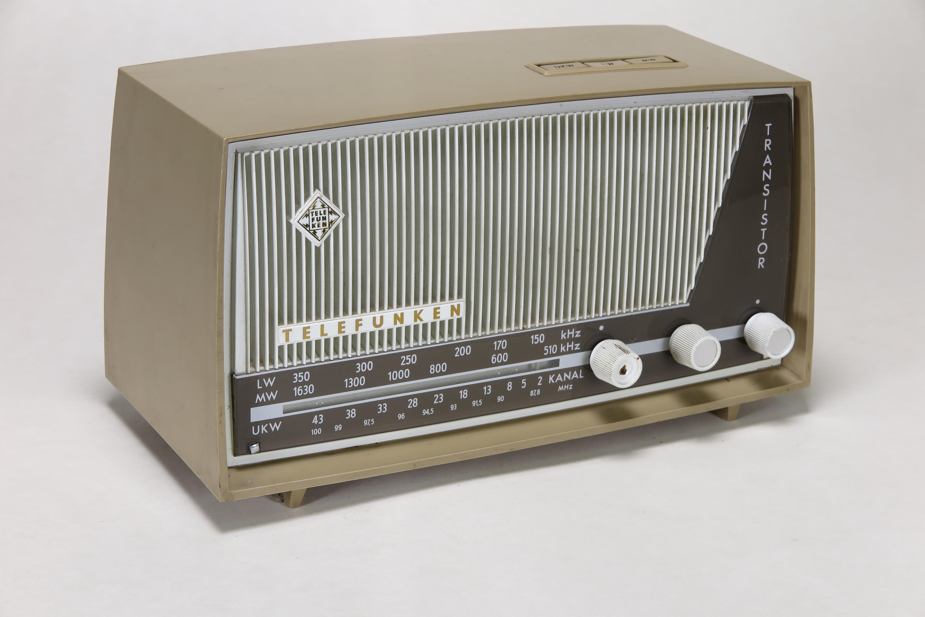 Radio Telefunken Caprice Transistor TL 3291 (Deutsches Technikmuseum CC BY)
