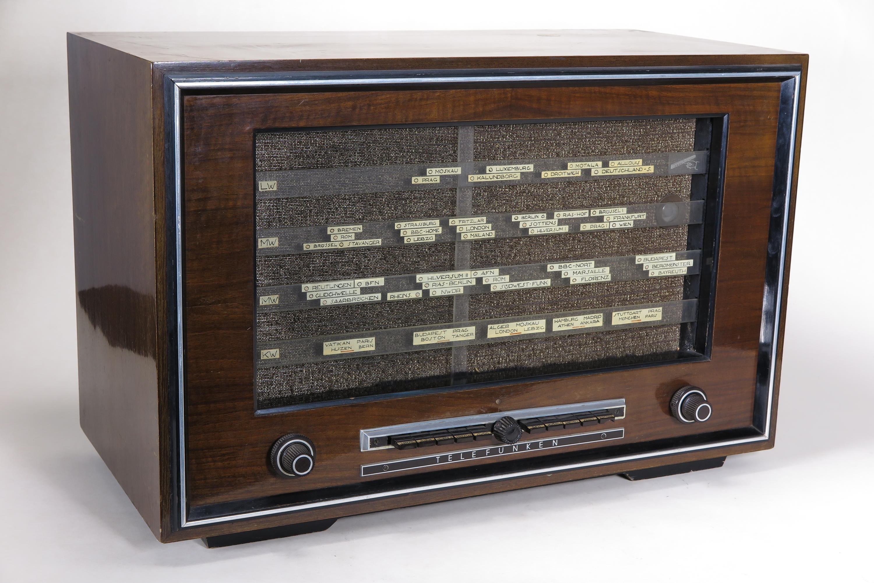 Radio Telefunken Spitzen-Super D860WK (Deutsches Technikmuseum CC BY)