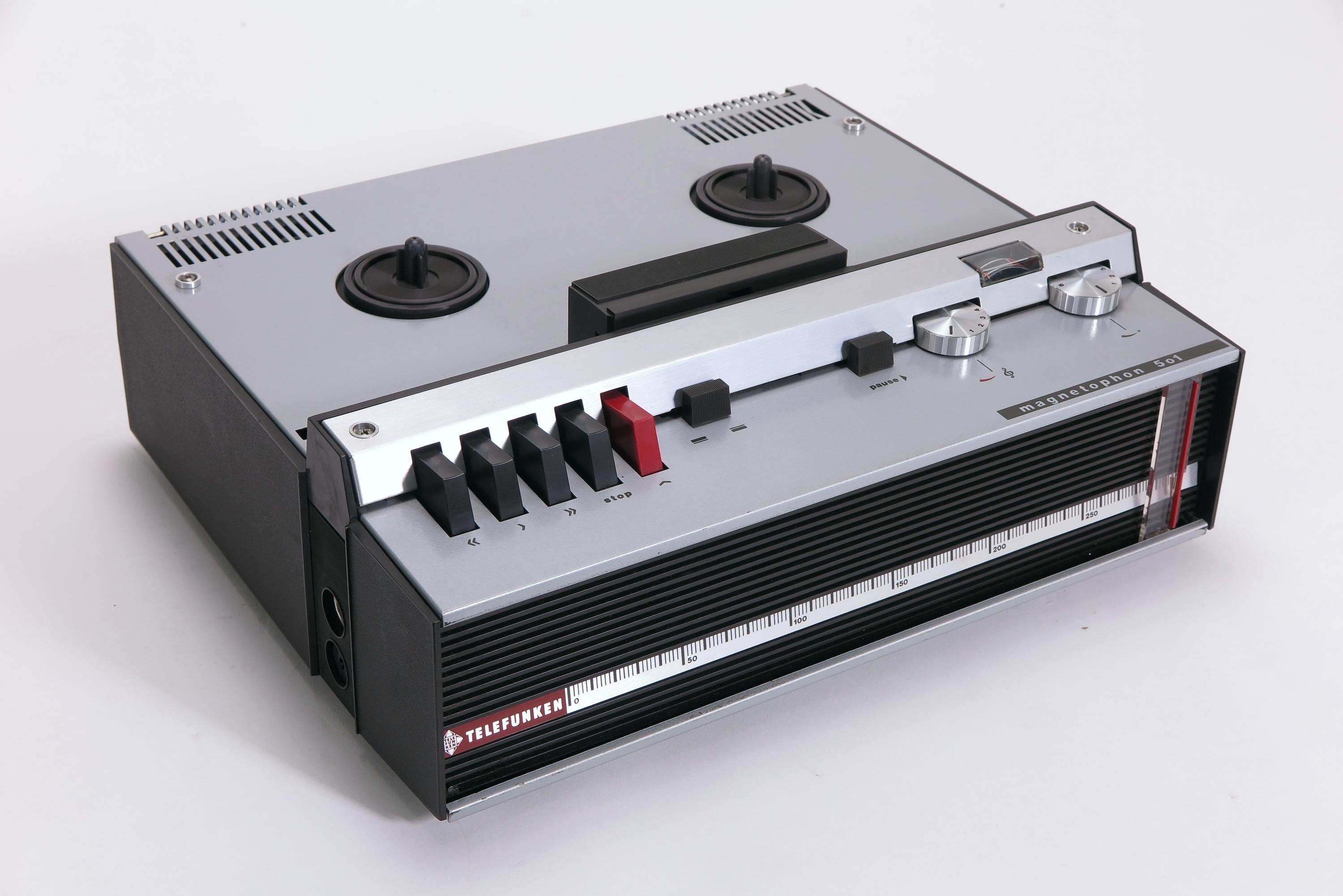 Tonbandgerät Telefunken Magnetophon 501 (Deutsches Technikmuseum CC BY)