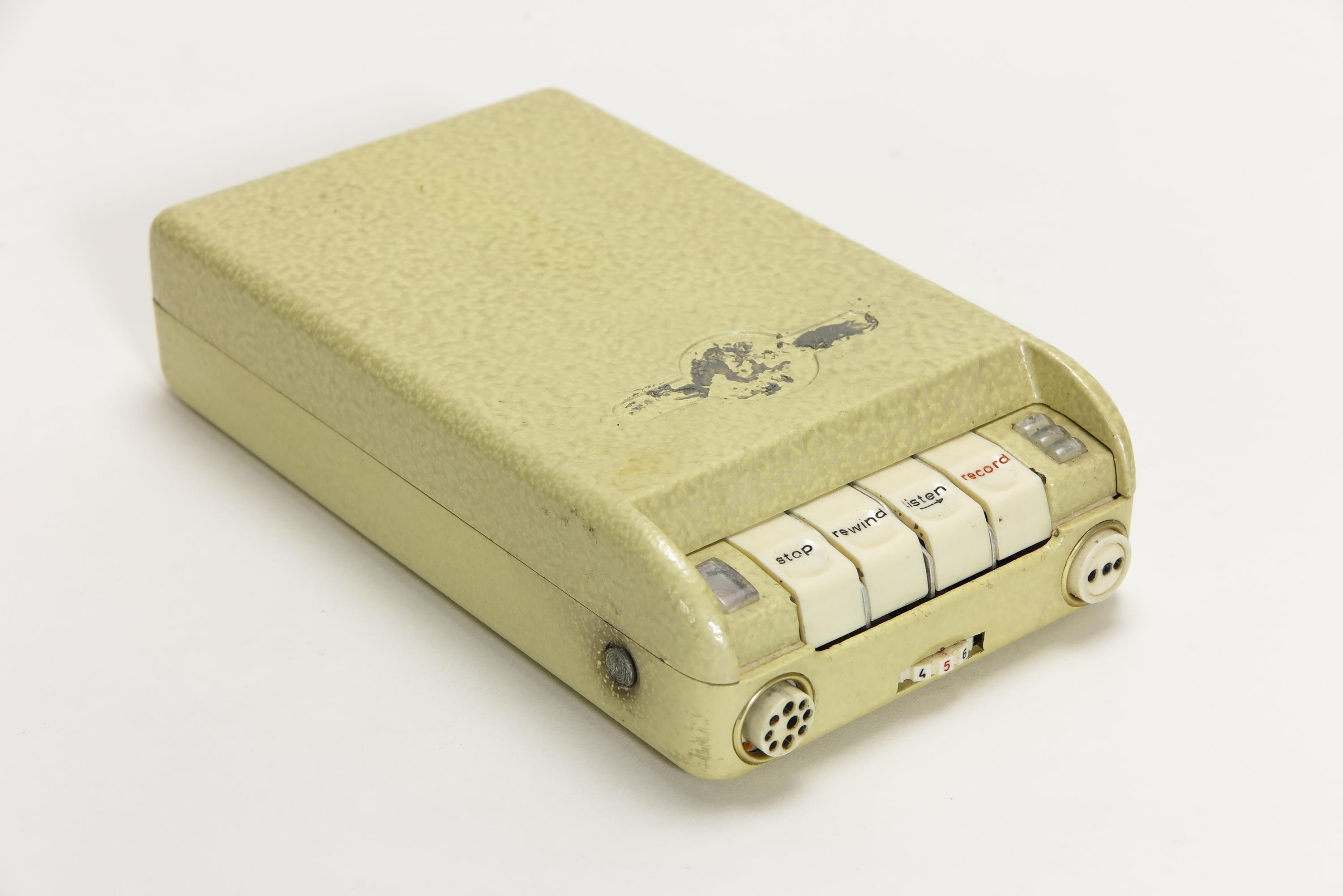 Diktiergerät Protona Minifon Attaché (Deutsches Technikmuseum CC BY)