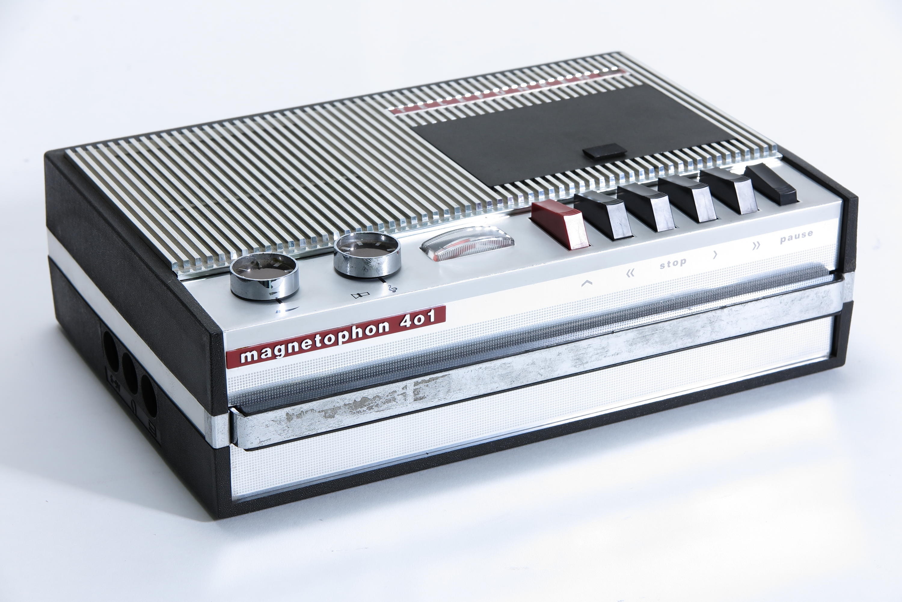 Kassettenrekorder Telefunken Magnetophon 401 für Kompaktkassetten DC-International (Deutsches Technikmuseum CC BY)