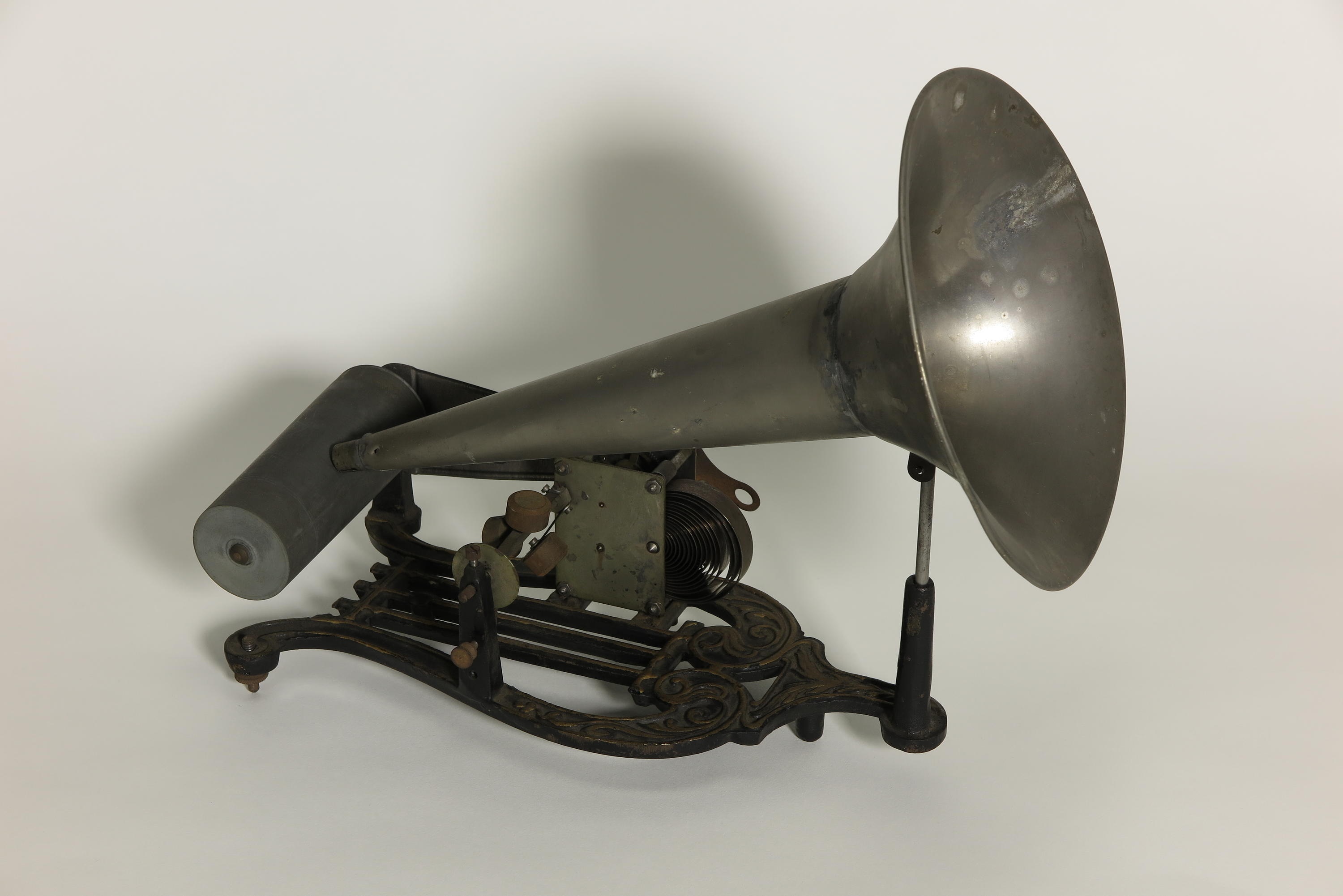 Phonograph Lyraphon (Deutsches Technikmuseum CC BY)