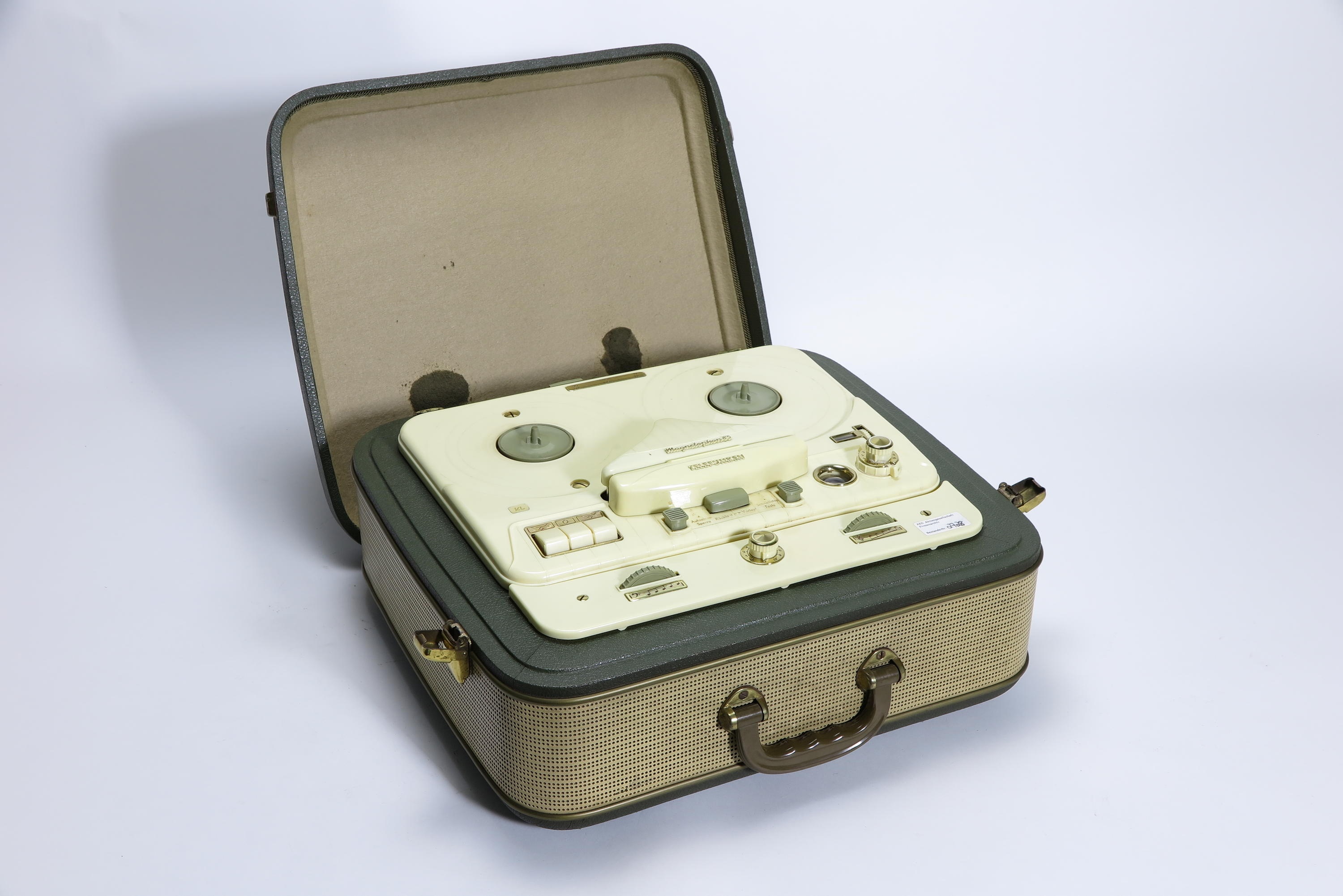 Tonbandgerät Telefunken Magnetophon KL85 (Deutsches Technikmuseum CC BY)