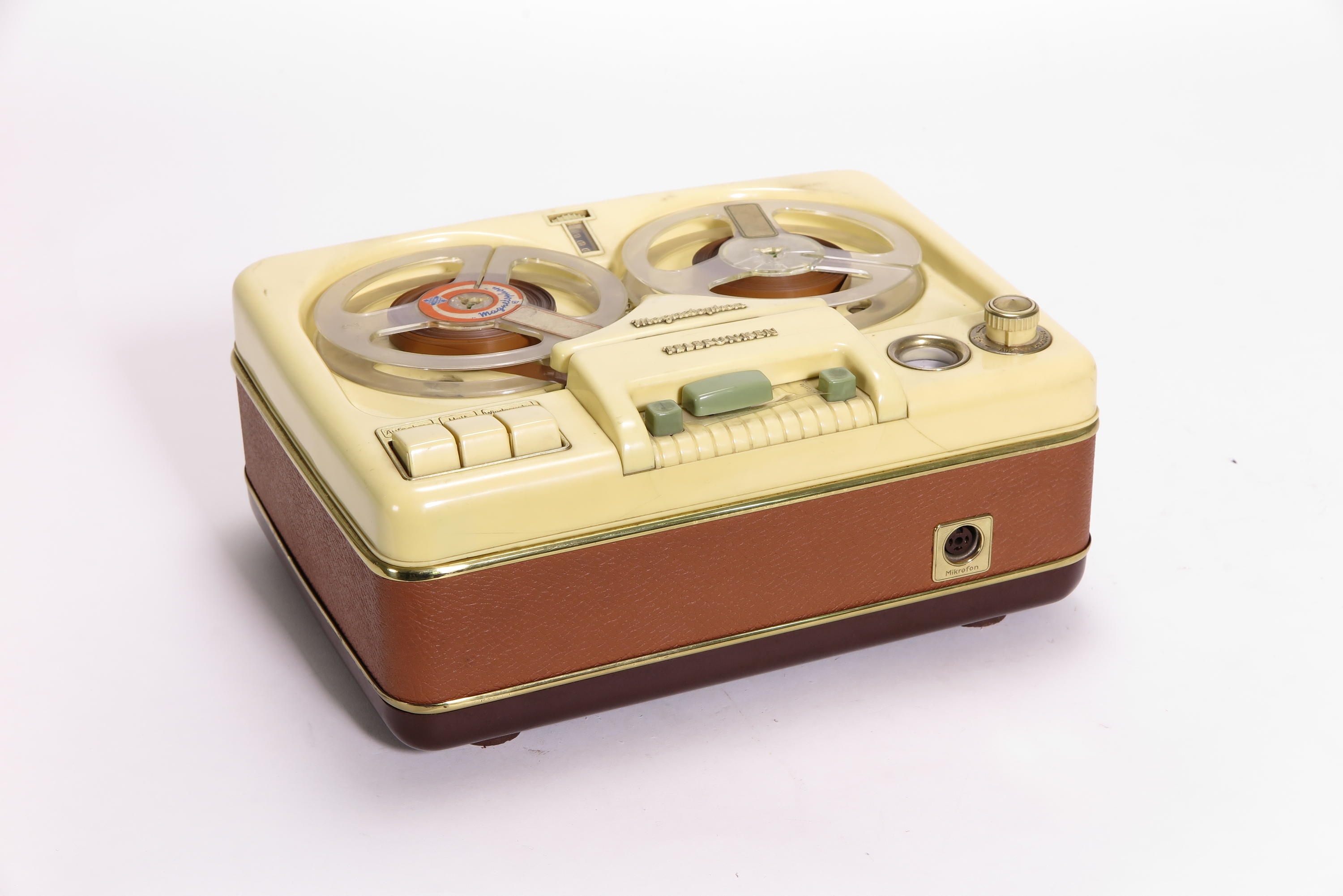 Tonbandgerät Telefunken Magnetophon KL65TS (Deutsches Technikmuseum CC BY)